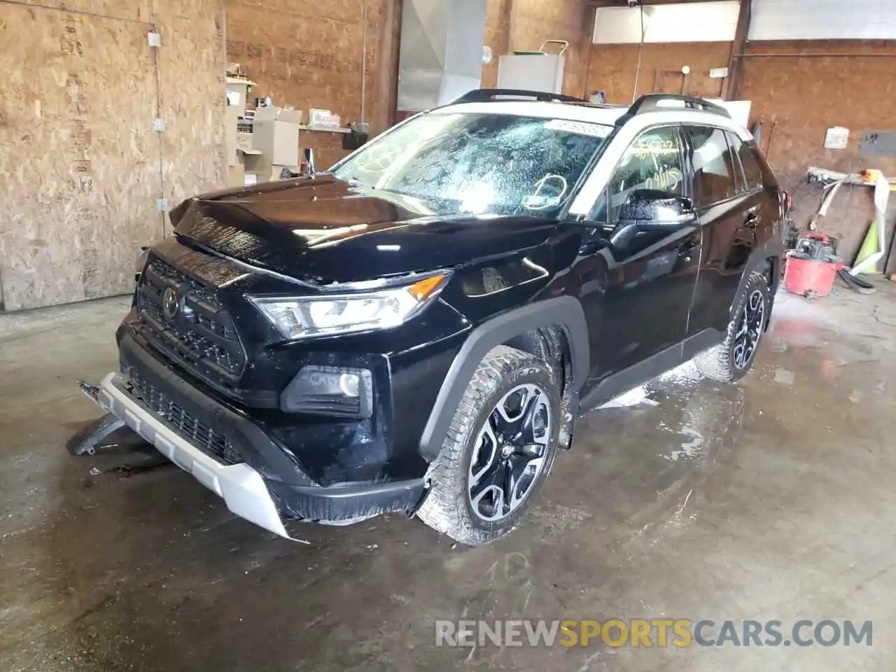 2 Photograph of a damaged car 2T3J1RFV8KC032784 TOYOTA RAV4 2019