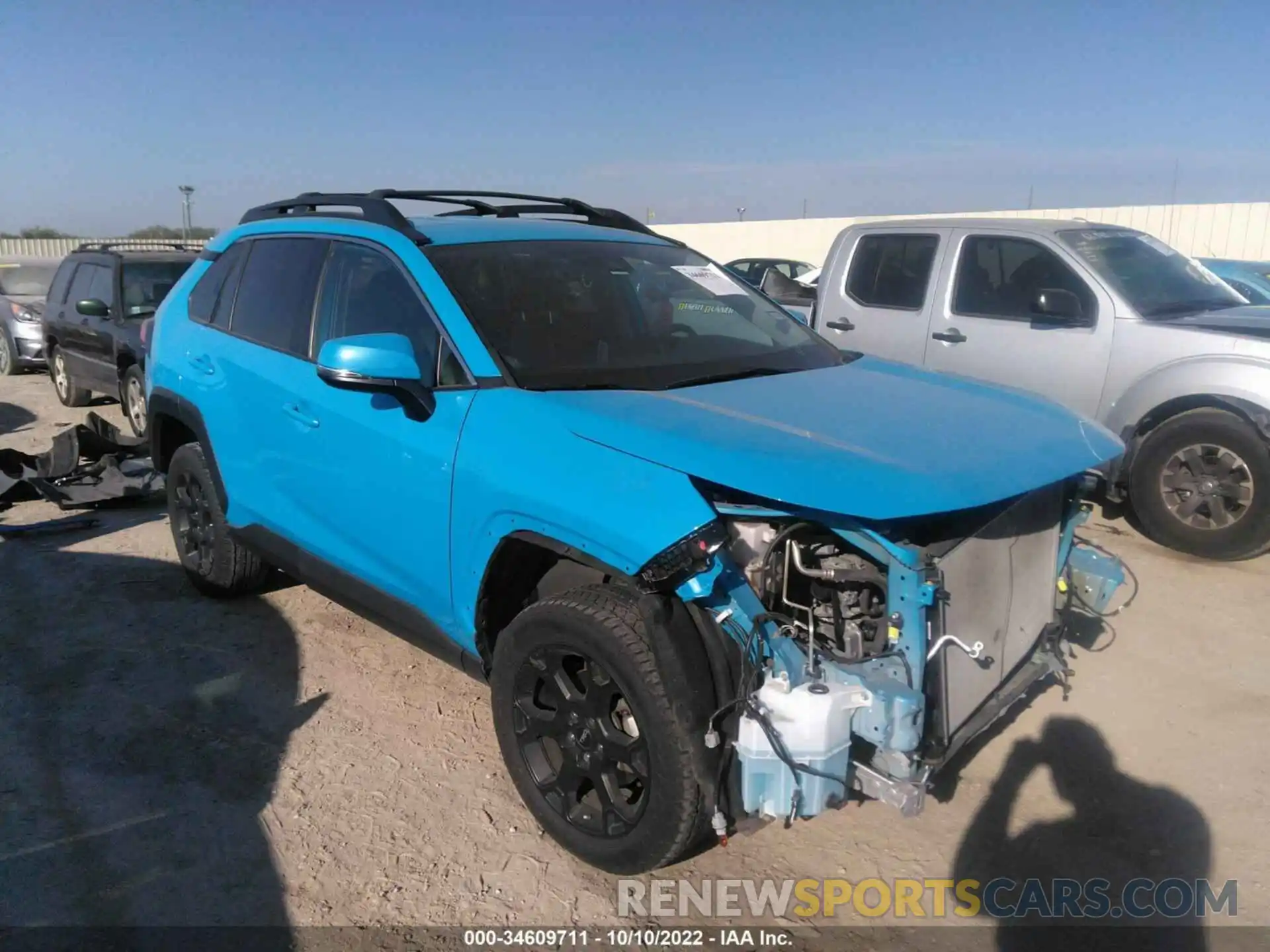 1 Photograph of a damaged car 2T3J1RFV8KC051027 TOYOTA RAV4 2019