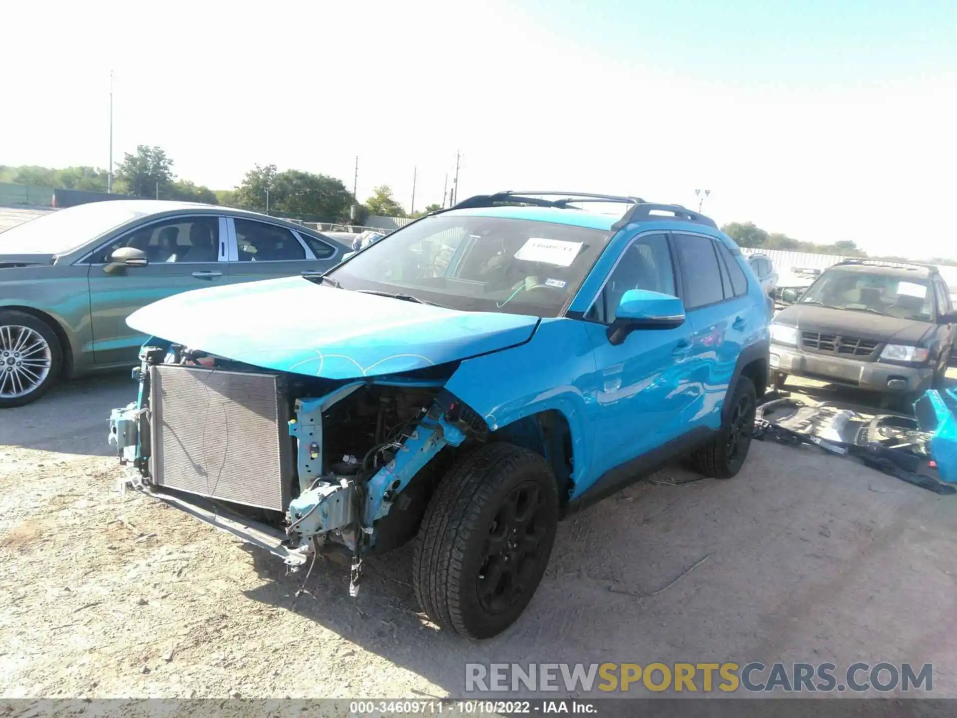 2 Photograph of a damaged car 2T3J1RFV8KC051027 TOYOTA RAV4 2019