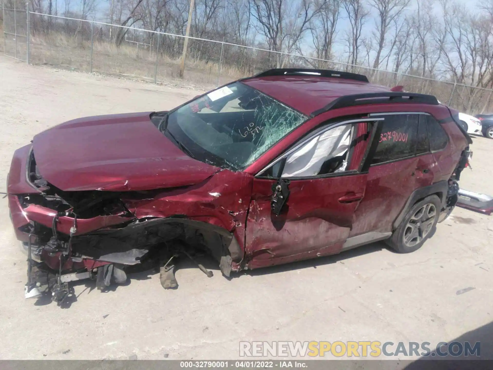 6 Photograph of a damaged car 2T3J1RFV8KC053425 TOYOTA RAV4 2019