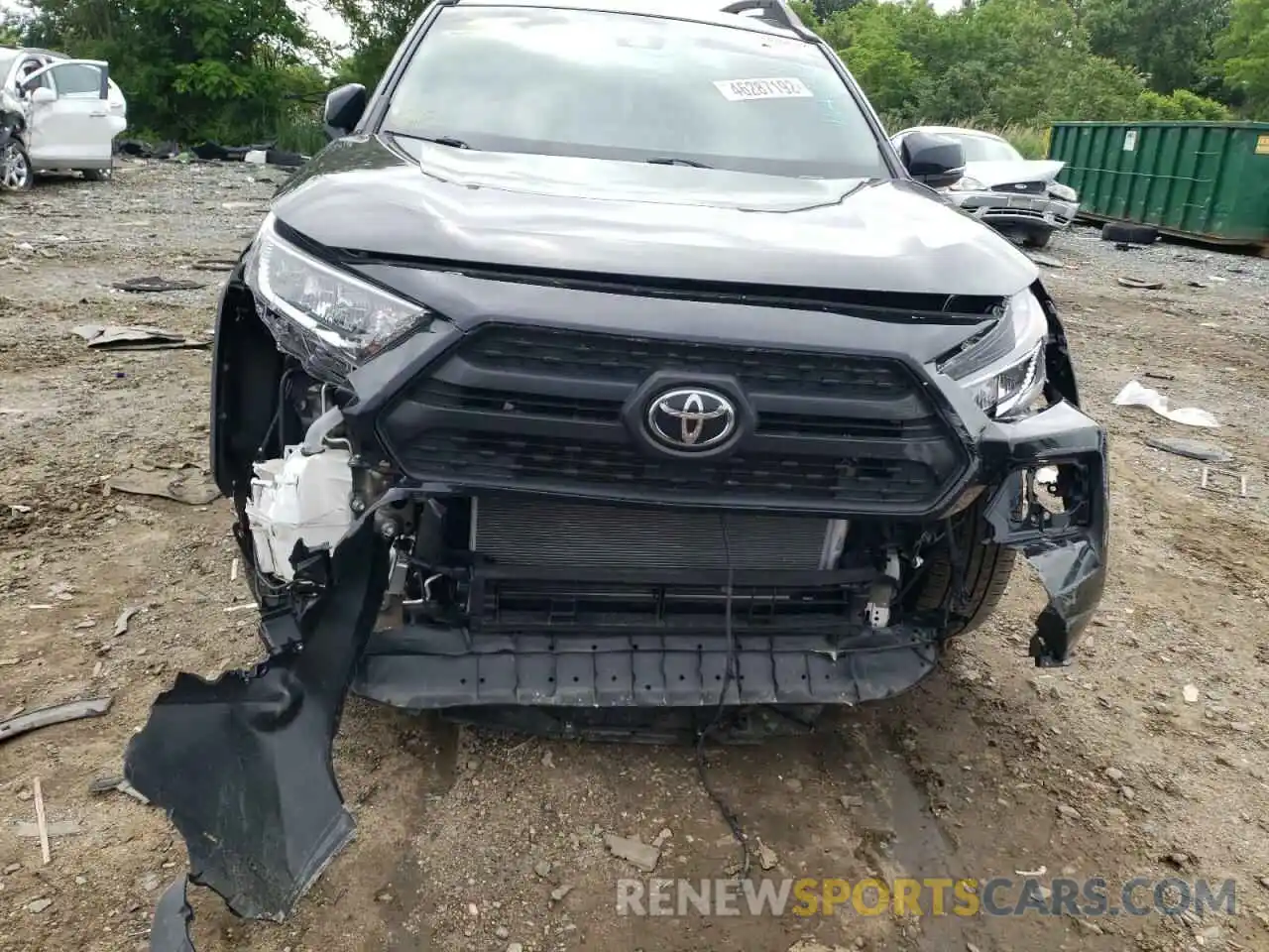 9 Photograph of a damaged car 2T3J1RFV8KW001114 TOYOTA RAV4 2019