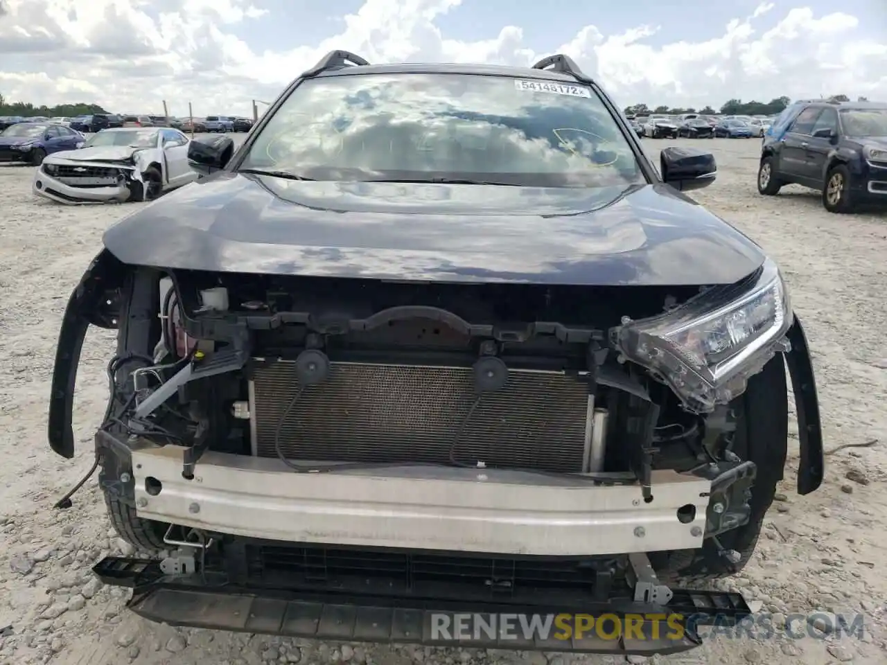 9 Photograph of a damaged car 2T3J1RFV8KW014722 TOYOTA RAV4 2019