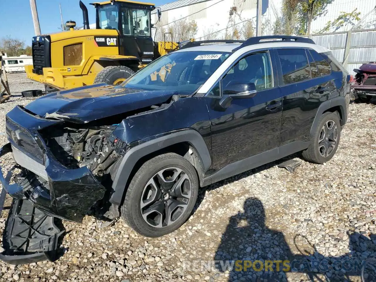 1 Photograph of a damaged car 2T3J1RFV8KW017068 TOYOTA RAV4 2019