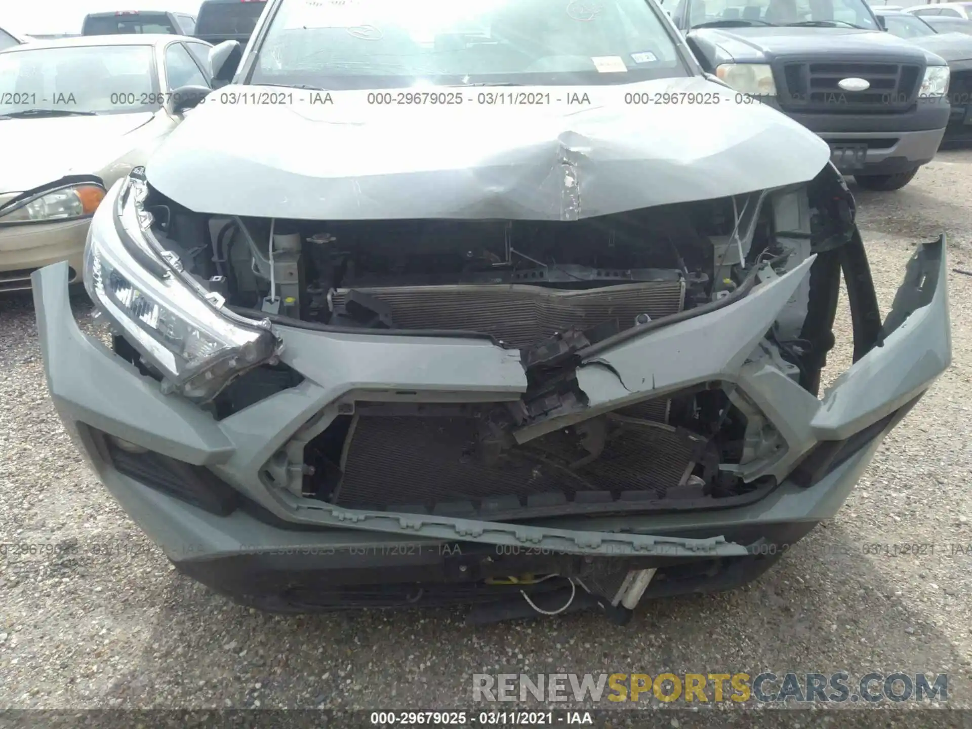 6 Photograph of a damaged car 2T3J1RFV8KW019144 TOYOTA RAV4 2019