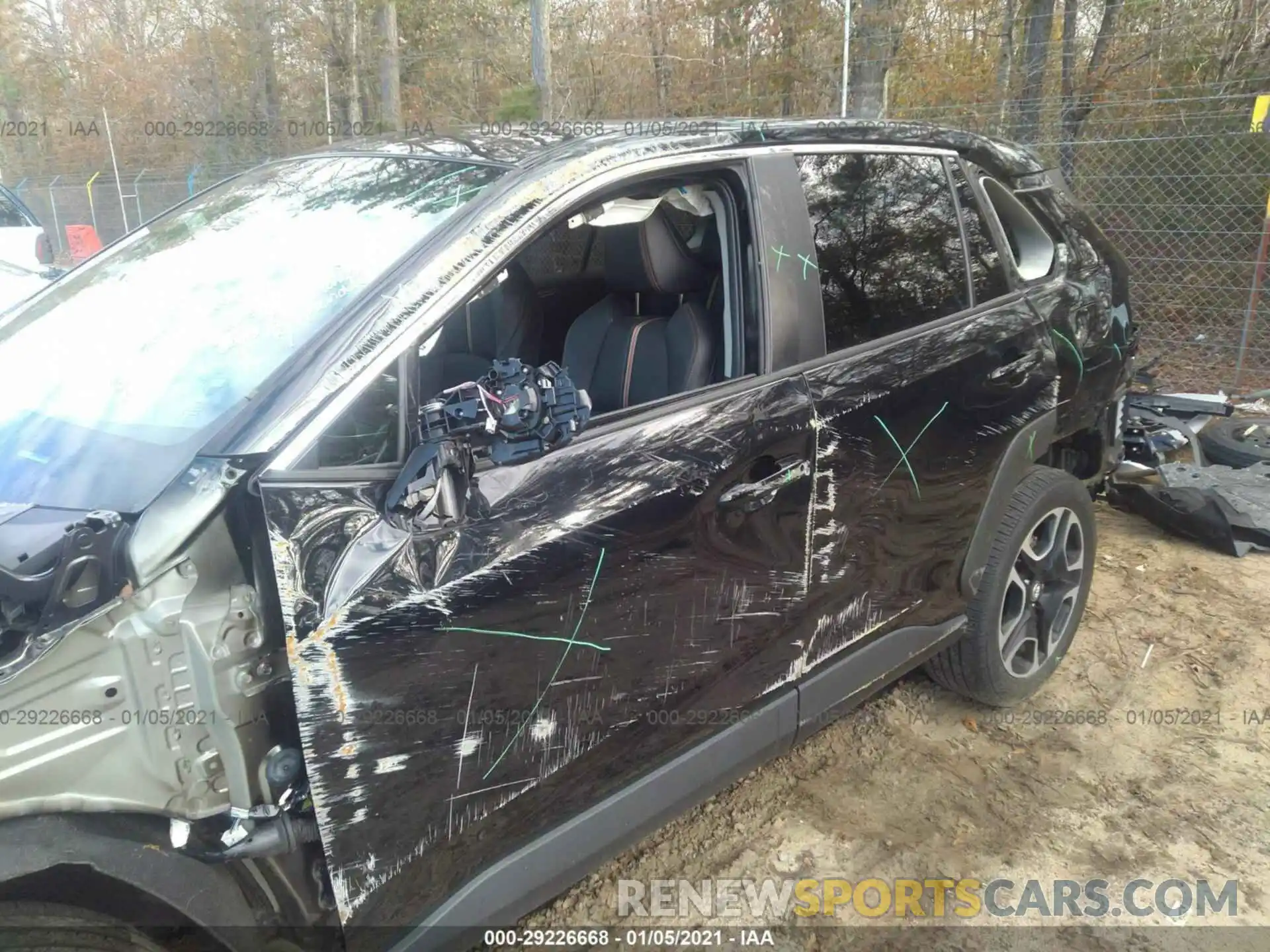 6 Photograph of a damaged car 2T3J1RFV8KW021119 TOYOTA RAV4 2019