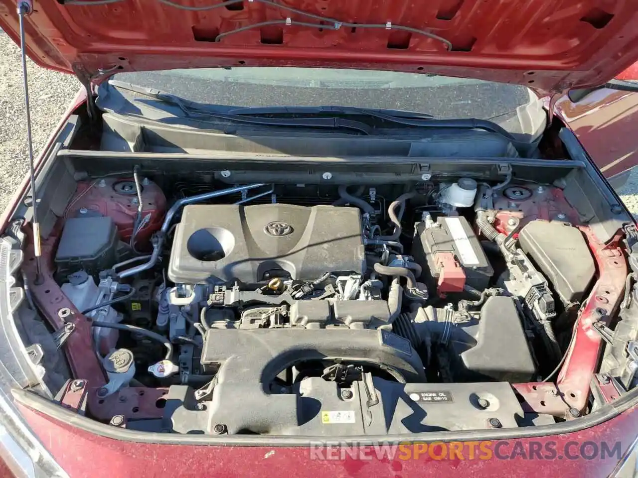 7 Photograph of a damaged car 2T3J1RFV8KW025381 TOYOTA RAV4 2019