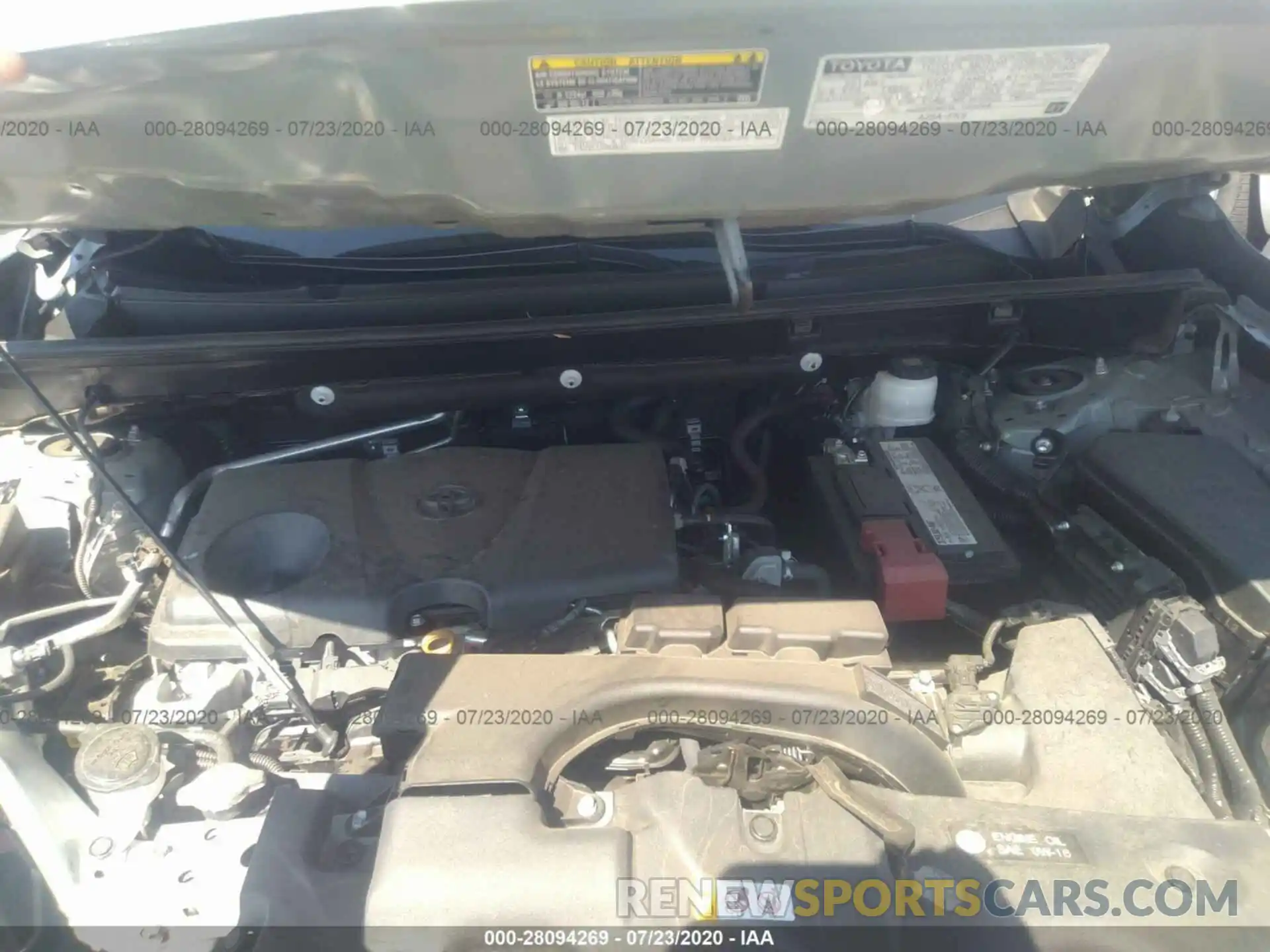 10 Photograph of a damaged car 2T3J1RFV8KW030063 TOYOTA RAV4 2019