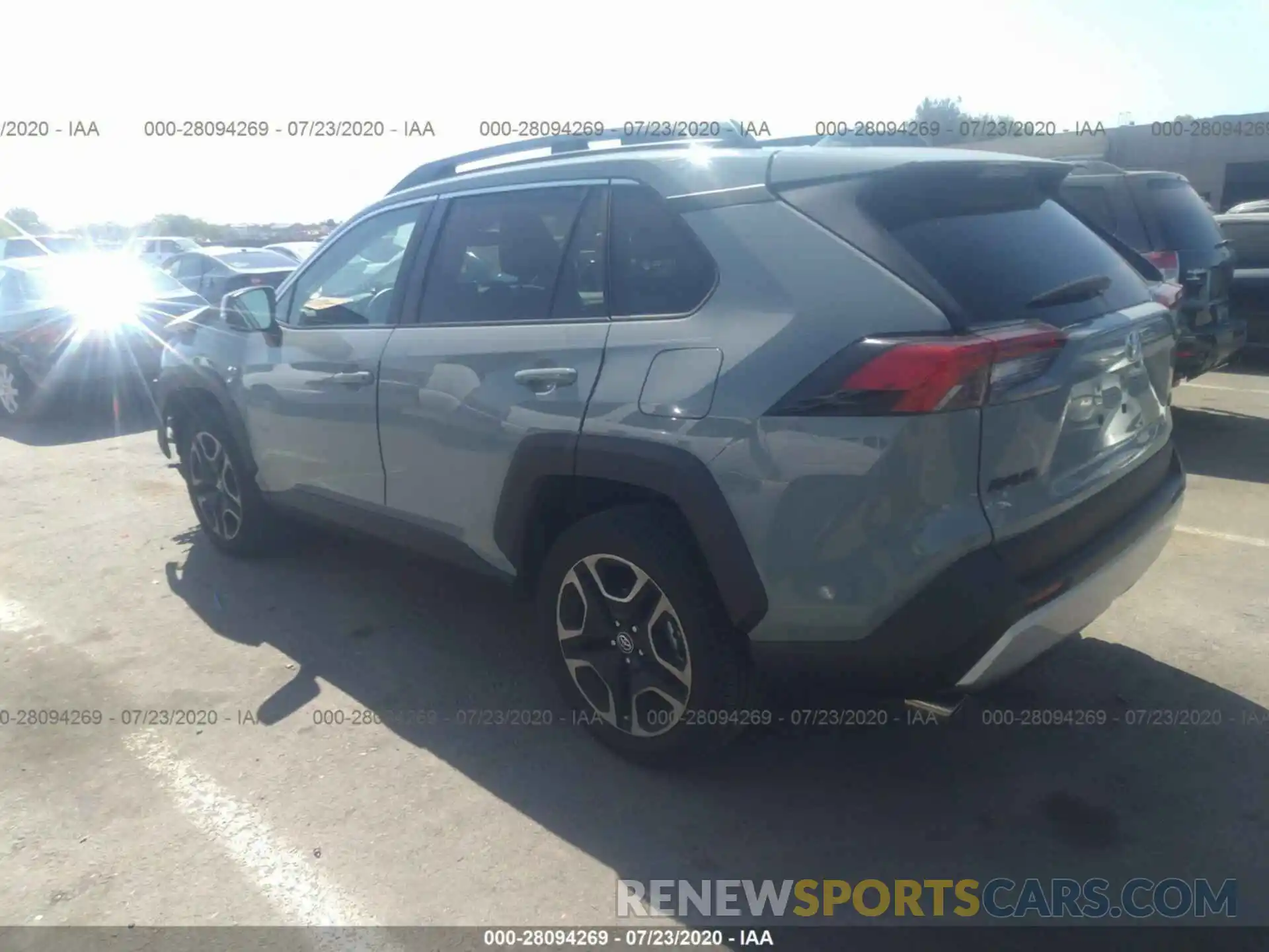 3 Photograph of a damaged car 2T3J1RFV8KW030063 TOYOTA RAV4 2019