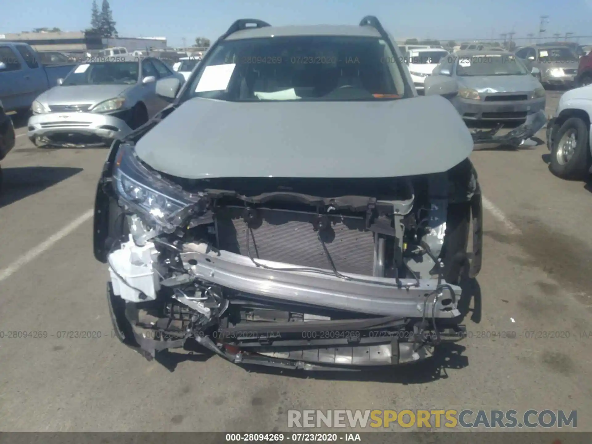 6 Photograph of a damaged car 2T3J1RFV8KW030063 TOYOTA RAV4 2019