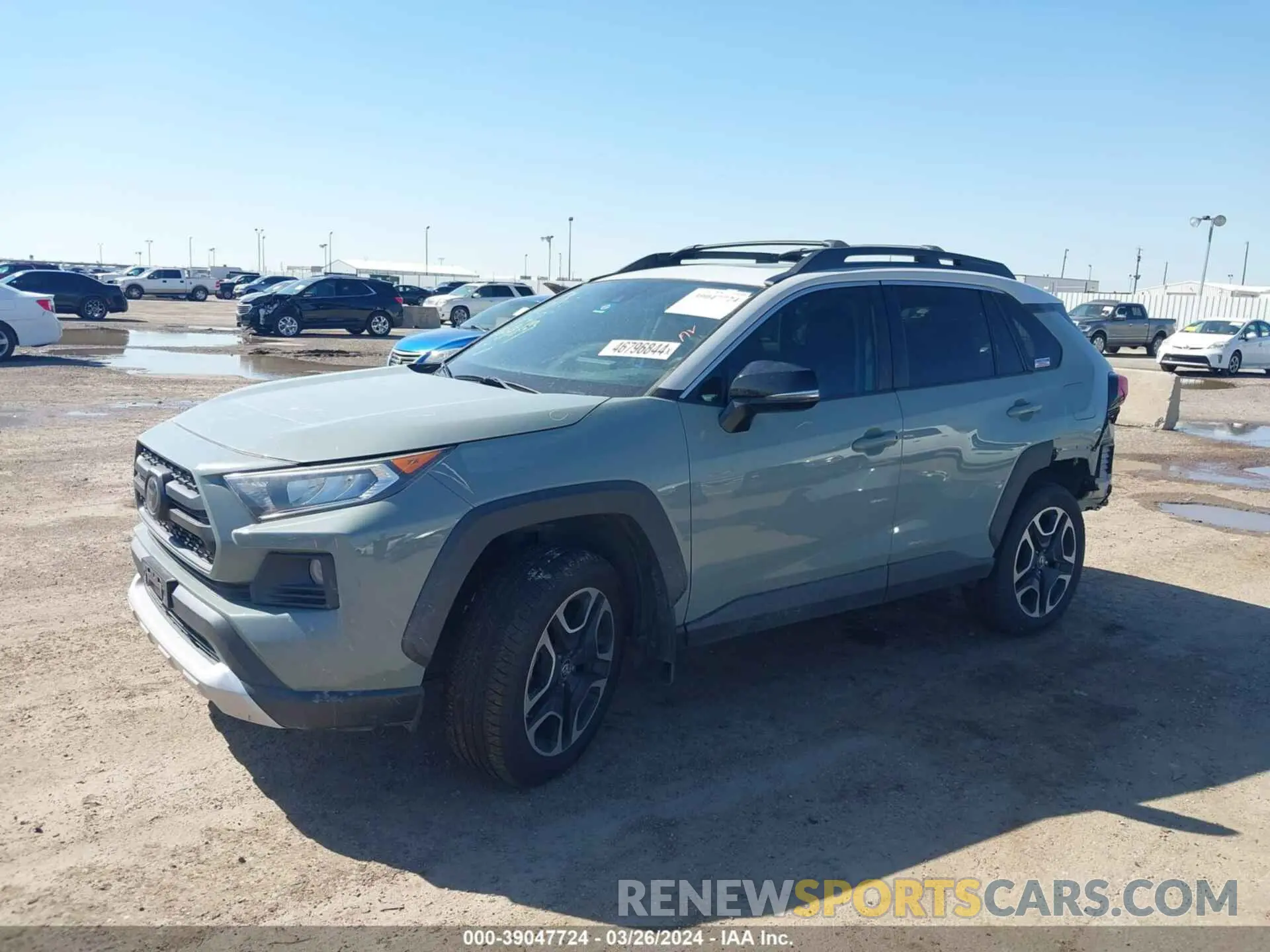 2 Photograph of a damaged car 2T3J1RFV8KW041337 TOYOTA RAV4 2019