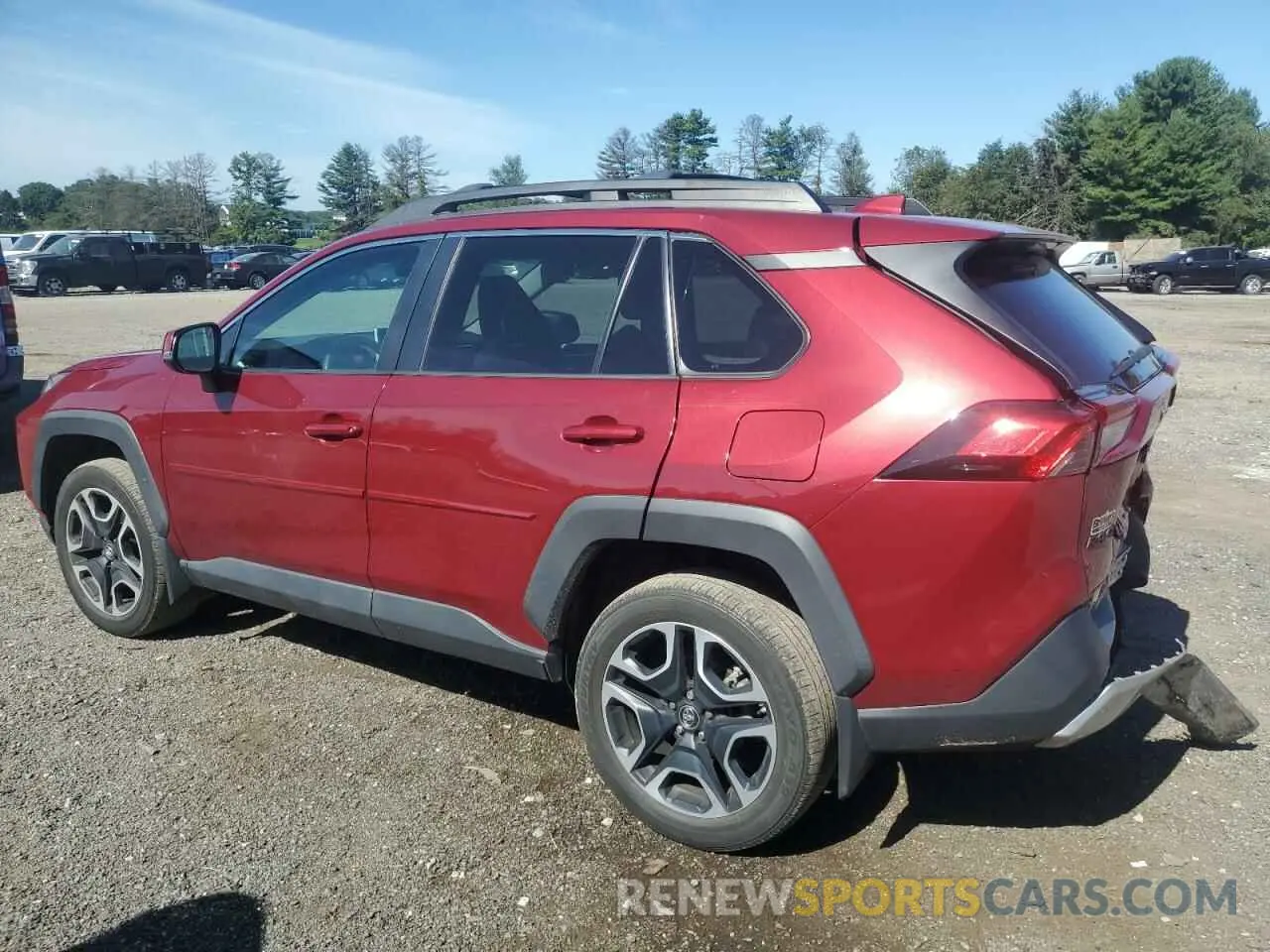 2 Photograph of a damaged car 2T3J1RFV8KW047512 TOYOTA RAV4 2019