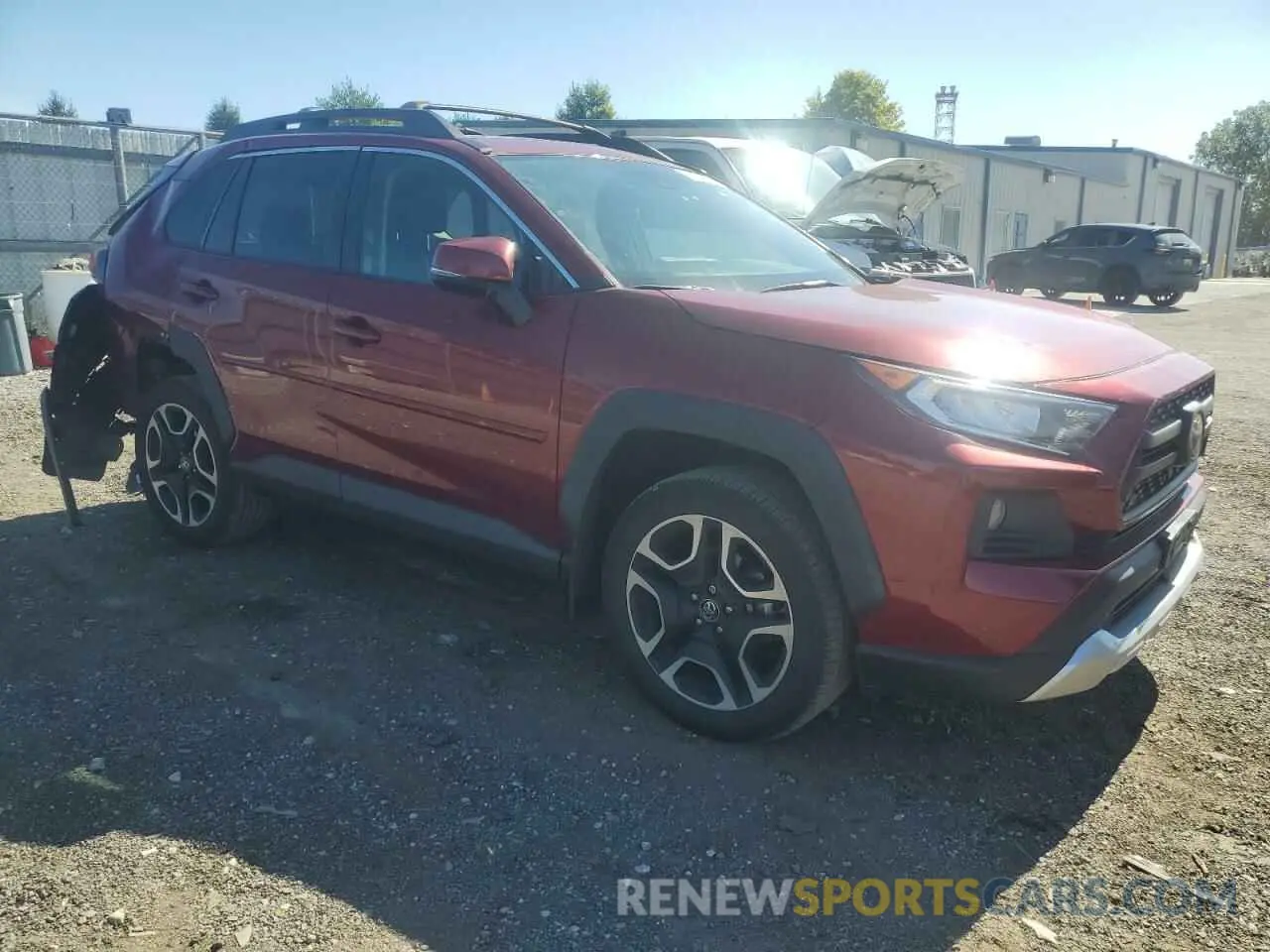 4 Photograph of a damaged car 2T3J1RFV8KW047512 TOYOTA RAV4 2019