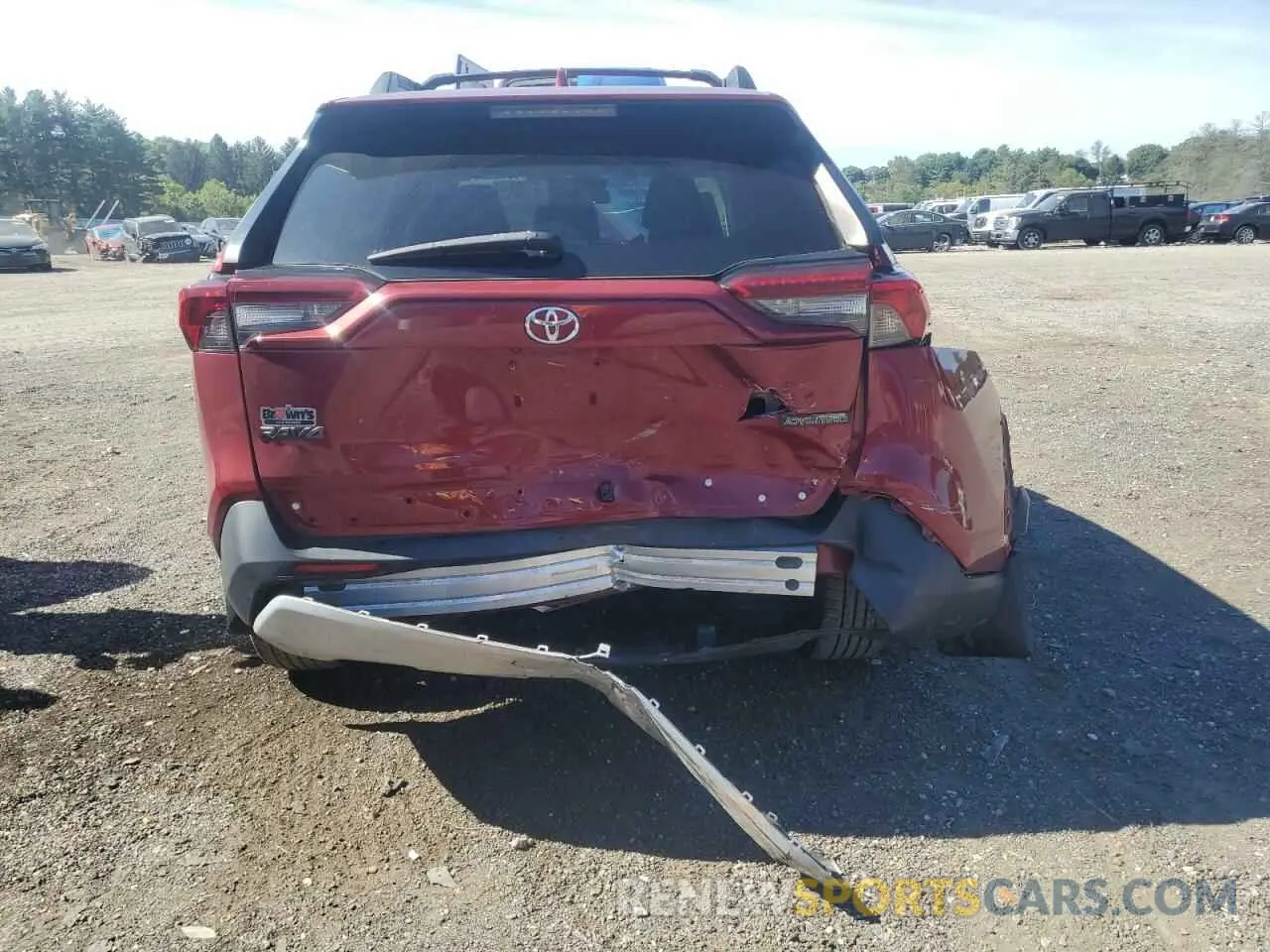 6 Photograph of a damaged car 2T3J1RFV8KW047512 TOYOTA RAV4 2019