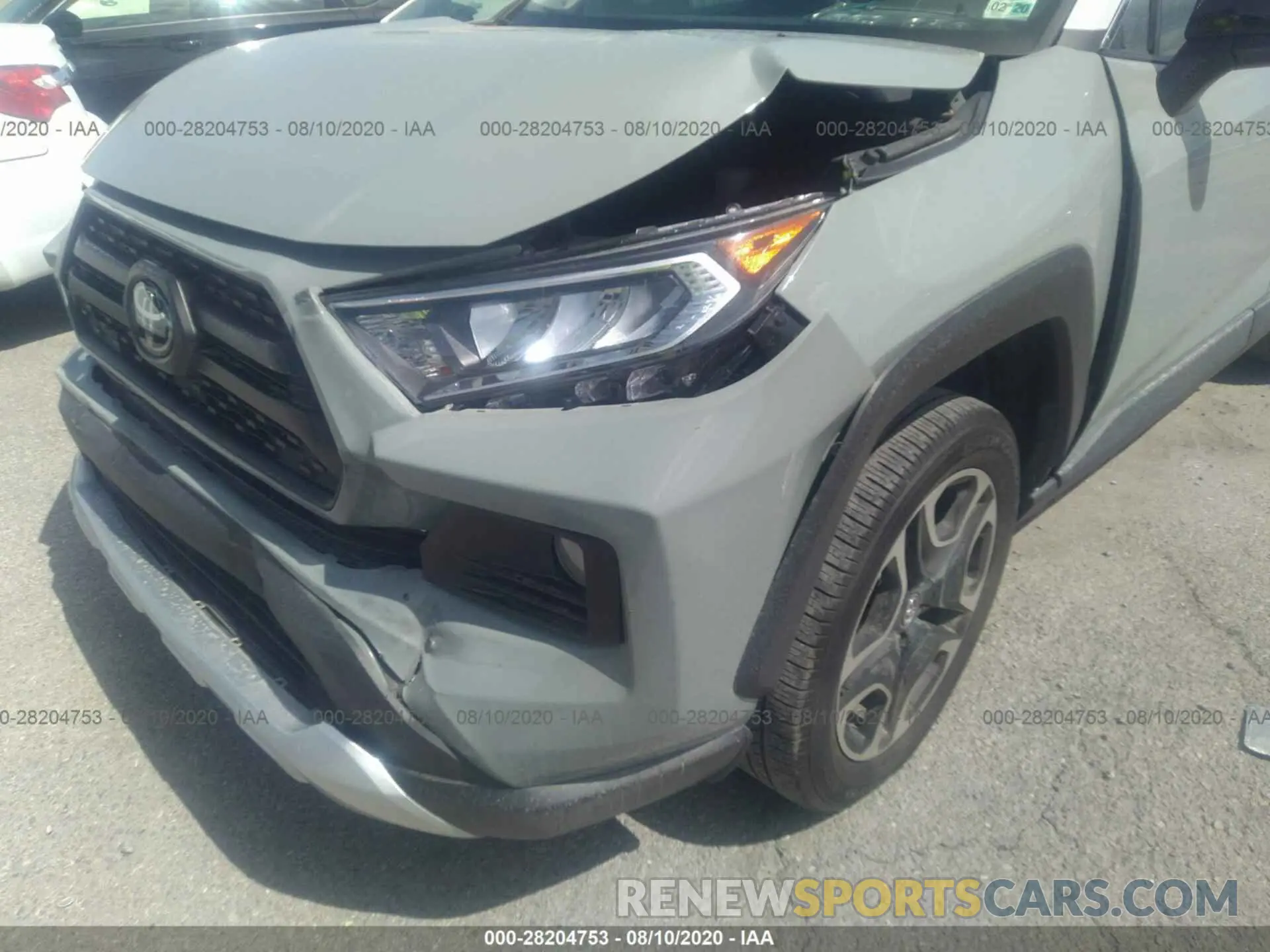 6 Photograph of a damaged car 2T3J1RFV9KW016933 TOYOTA RAV4 2019