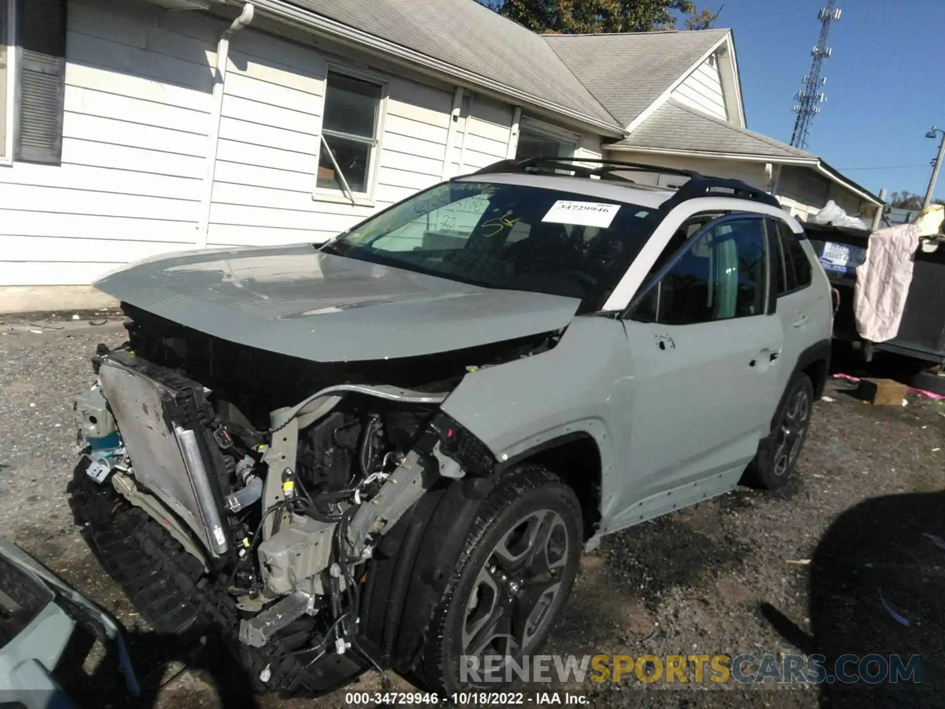 2 Photograph of a damaged car 2T3J1RFV9KW051763 TOYOTA RAV4 2019