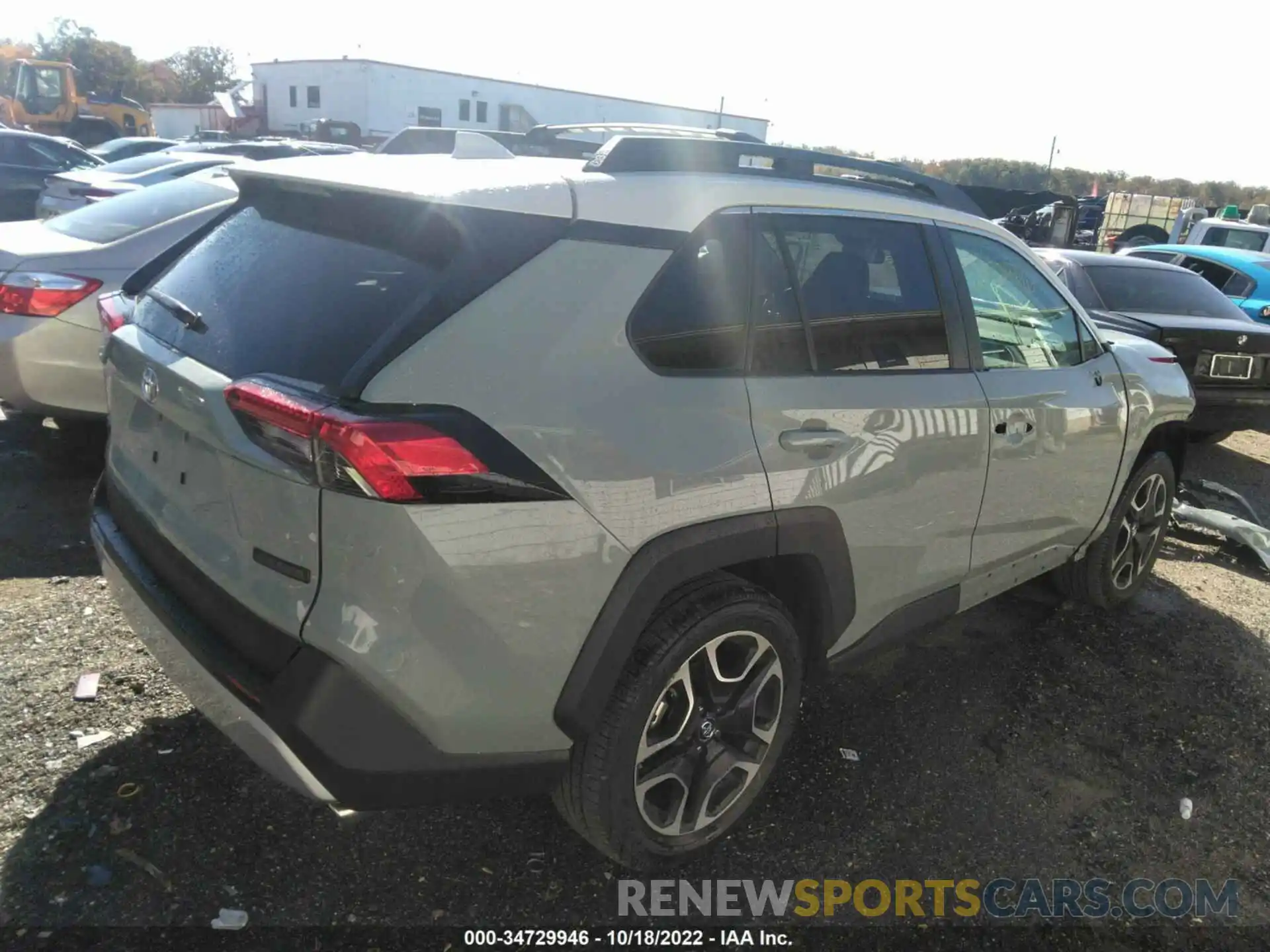 4 Photograph of a damaged car 2T3J1RFV9KW051763 TOYOTA RAV4 2019