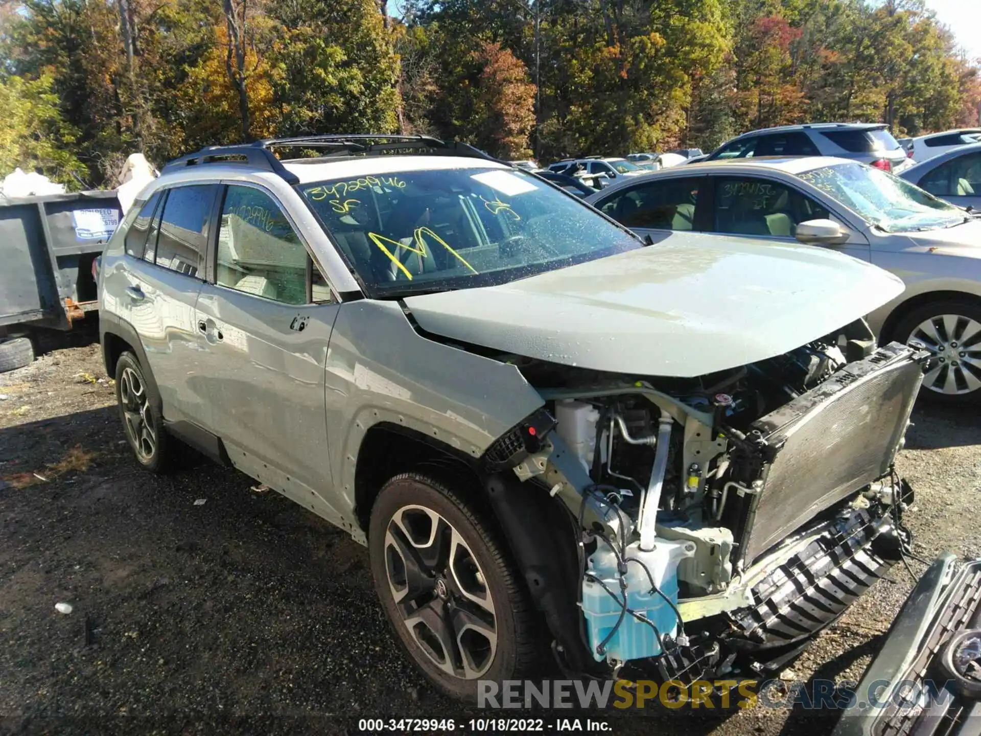 6 Photograph of a damaged car 2T3J1RFV9KW051763 TOYOTA RAV4 2019