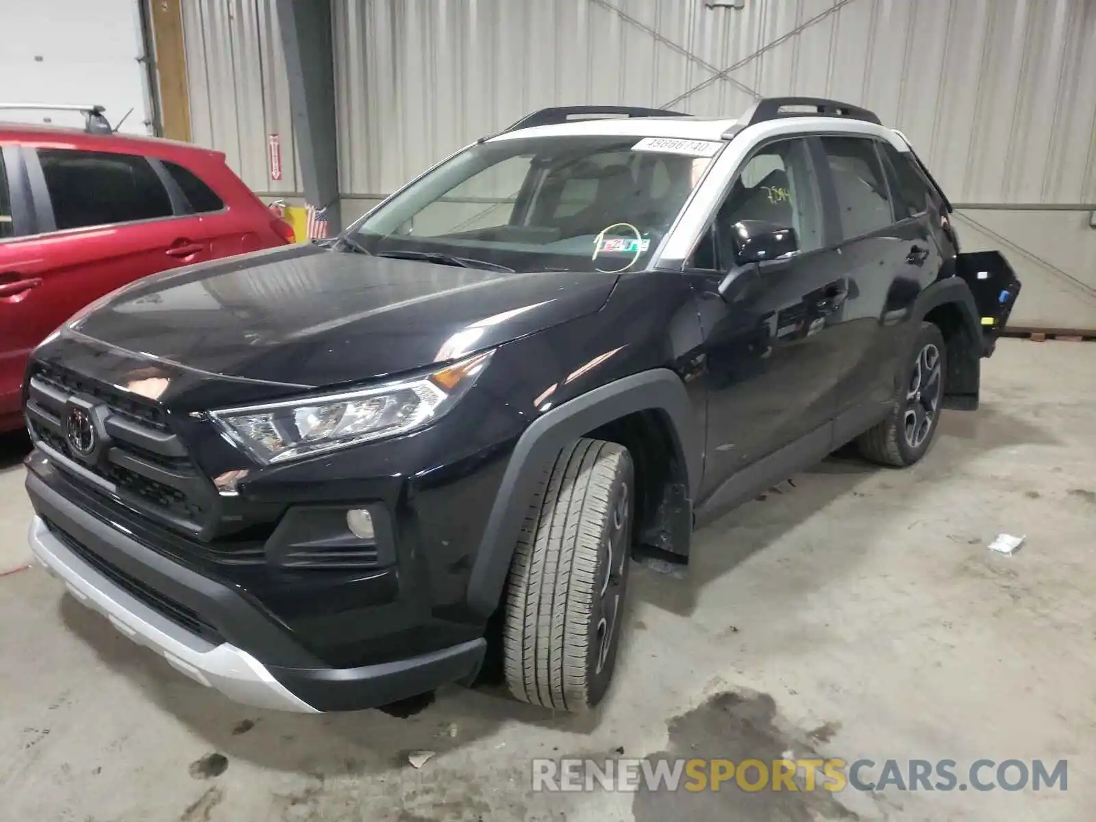 2 Photograph of a damaged car 2T3J1RFVXKC019714 TOYOTA RAV4 2019