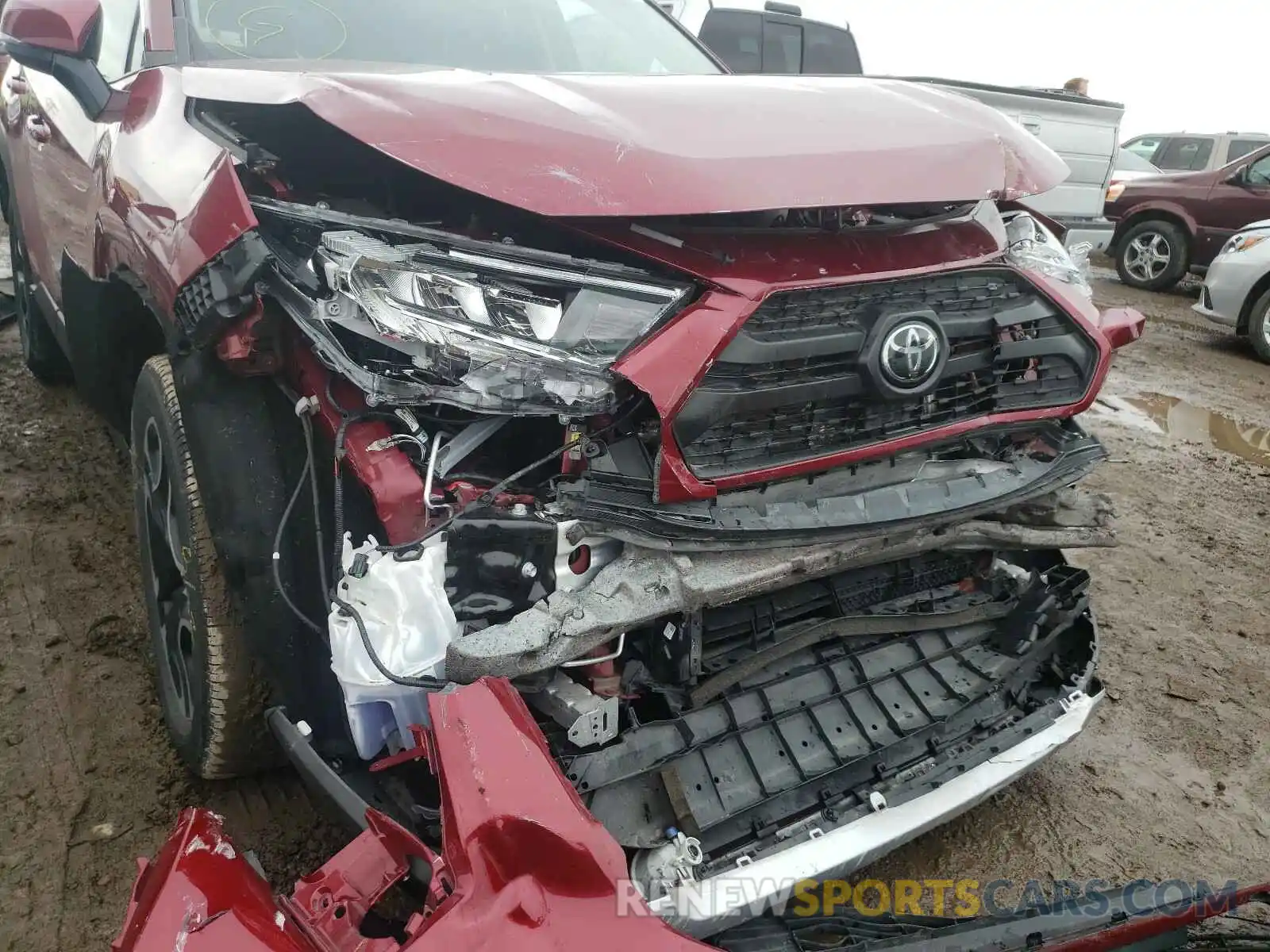 9 Photograph of a damaged car 2T3J1RFVXKW003933 TOYOTA RAV4 2019