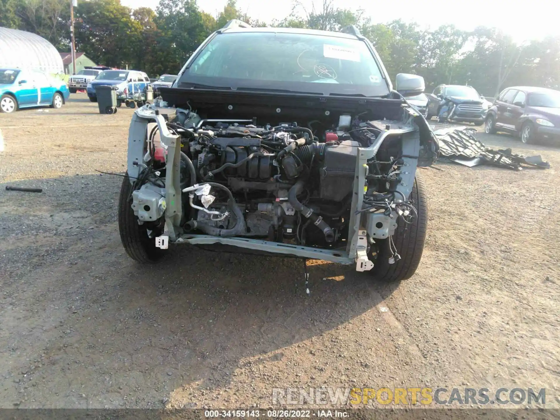 6 Photograph of a damaged car 2T3J1RFVXKW011451 TOYOTA RAV4 2019