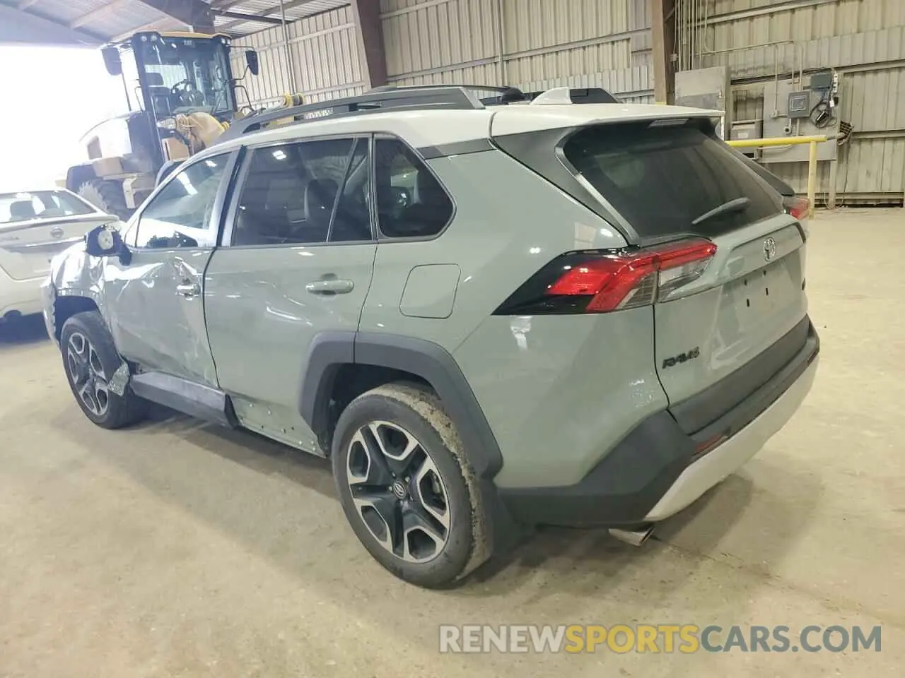 2 Photograph of a damaged car 2T3J1RFVXKW012969 TOYOTA RAV4 2019