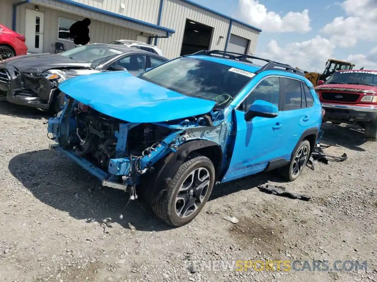 2 Photograph of a damaged car 2T3J1RFVXKW025799 TOYOTA RAV4 2019