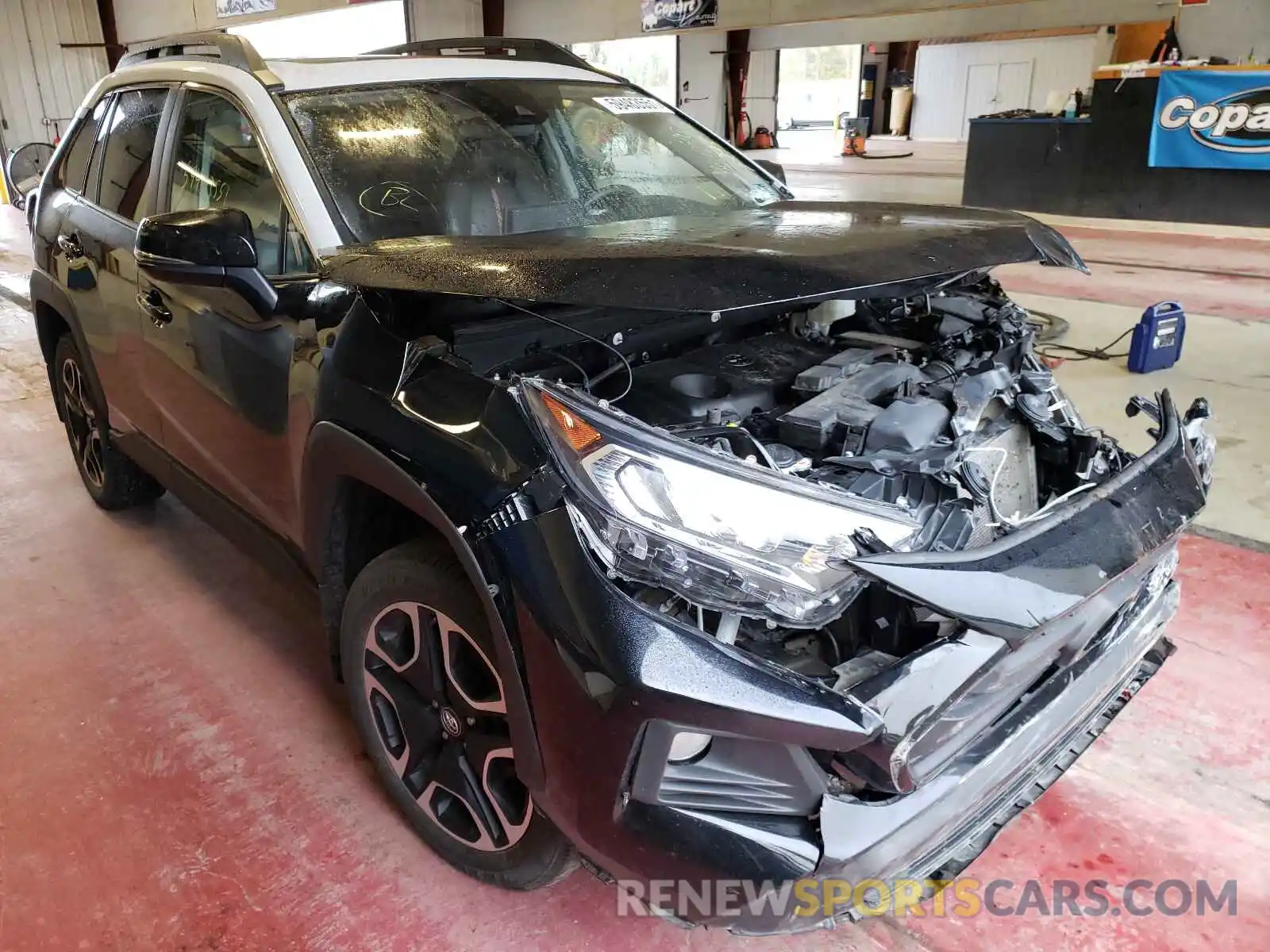 1 Photograph of a damaged car 2T3J1RFVXKW029531 TOYOTA RAV4 2019