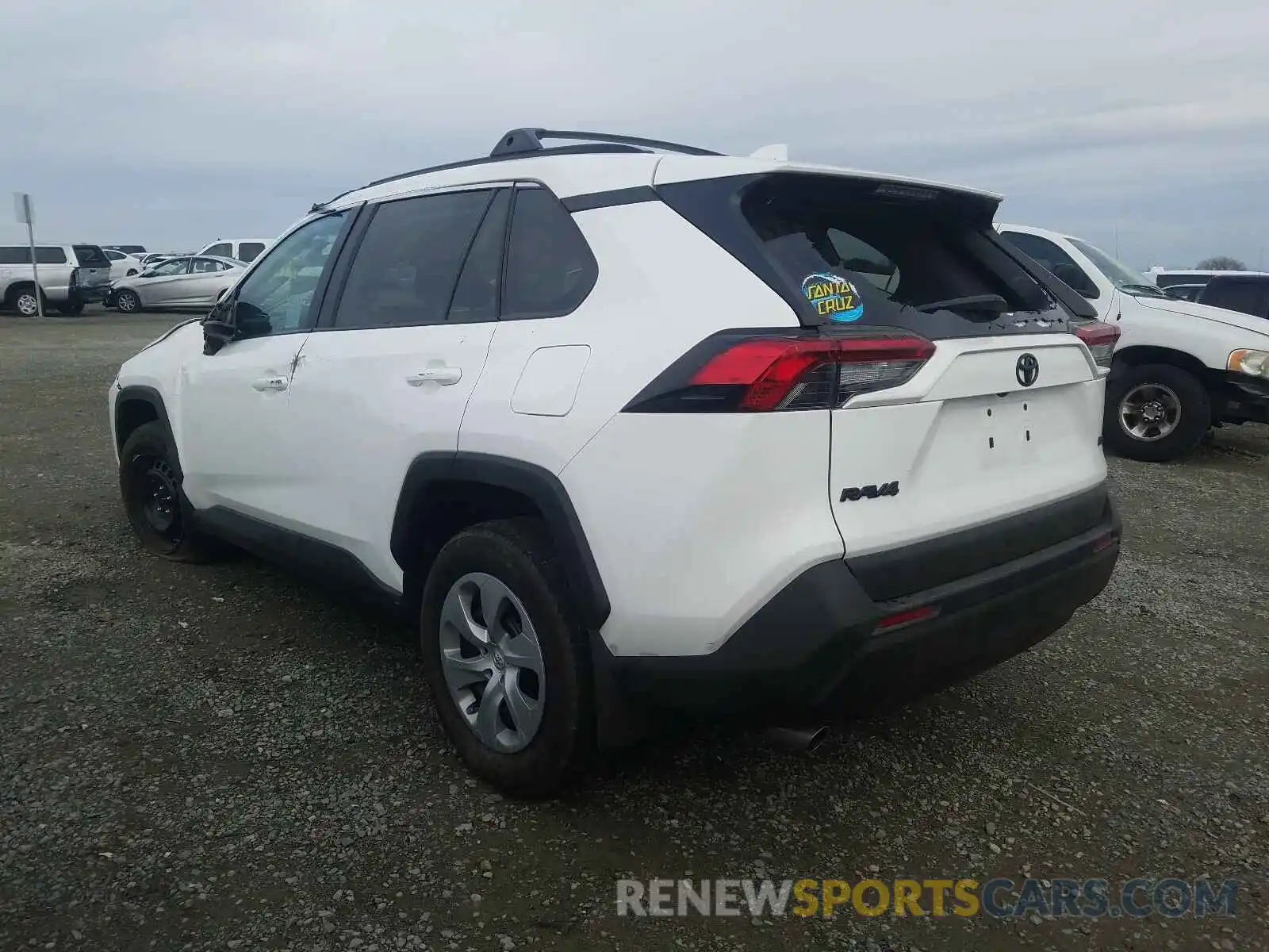 3 Photograph of a damaged car 2T3K1RFV0KW031003 TOYOTA RAV4 2019