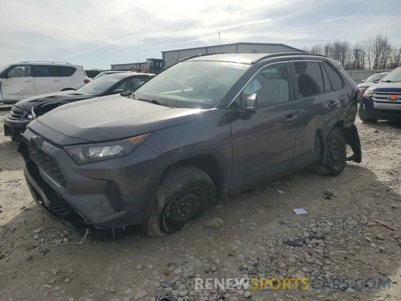 1 Photograph of a damaged car 2T3K1RFV0KW054264 TOYOTA RAV4 2019