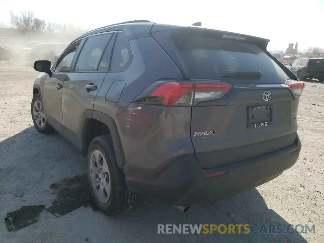 3 Photograph of a damaged car 2T3K1RFV1KC021422 TOYOTA RAV4 2019