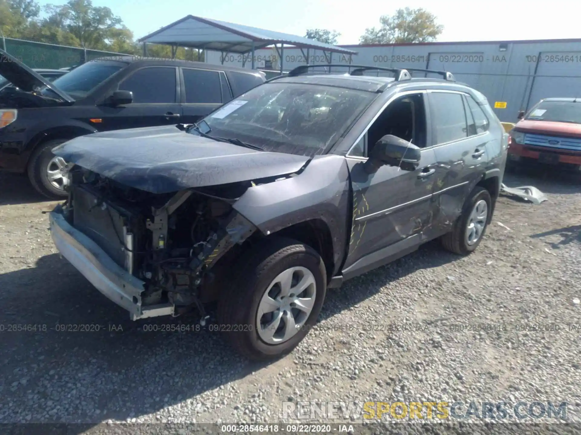 2 Photograph of a damaged car 2T3K1RFV1KW030426 TOYOTA RAV4 2019