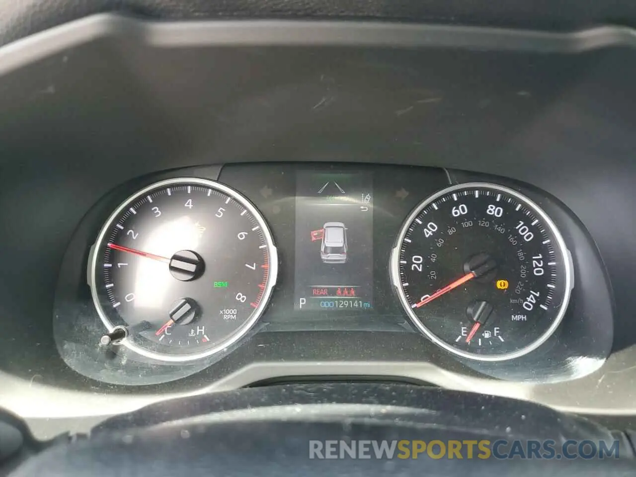 9 Photograph of a damaged car 2T3K1RFV2KC024930 TOYOTA RAV4 2019