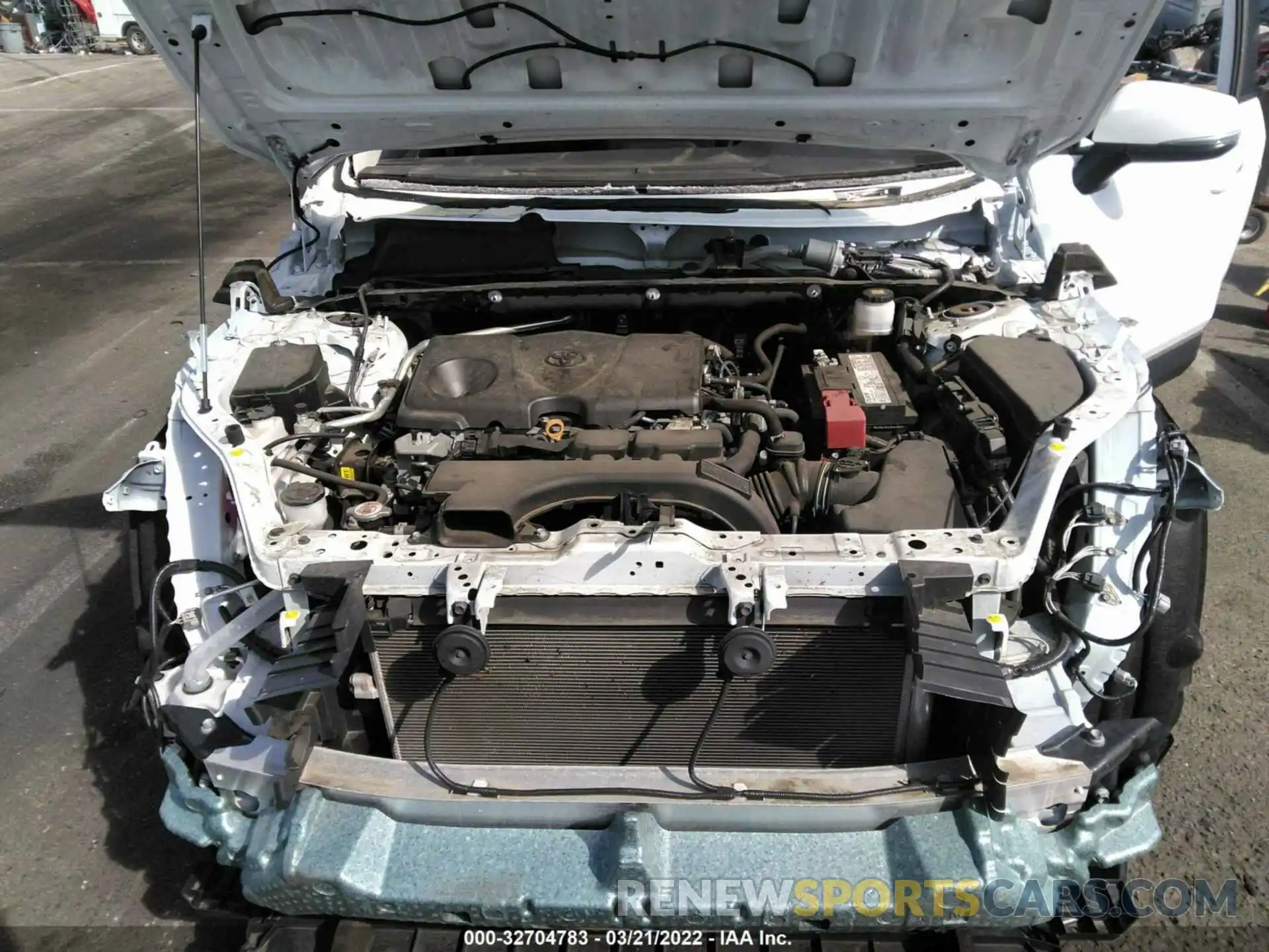 10 Photograph of a damaged car 2T3K1RFV2KW007155 TOYOTA RAV4 2019