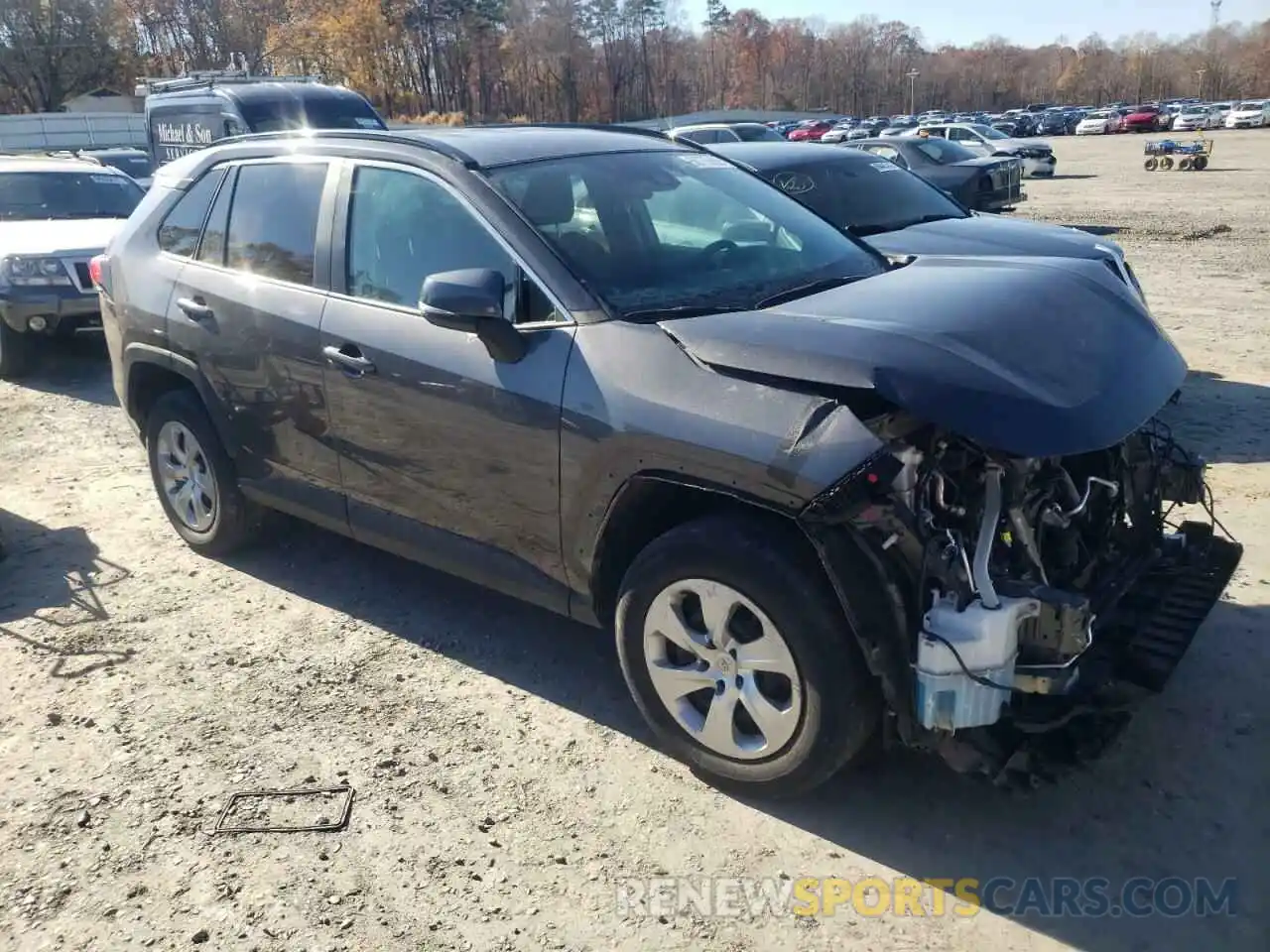 4 Photograph of a damaged car 2T3K1RFV2KW036400 TOYOTA RAV4 2019