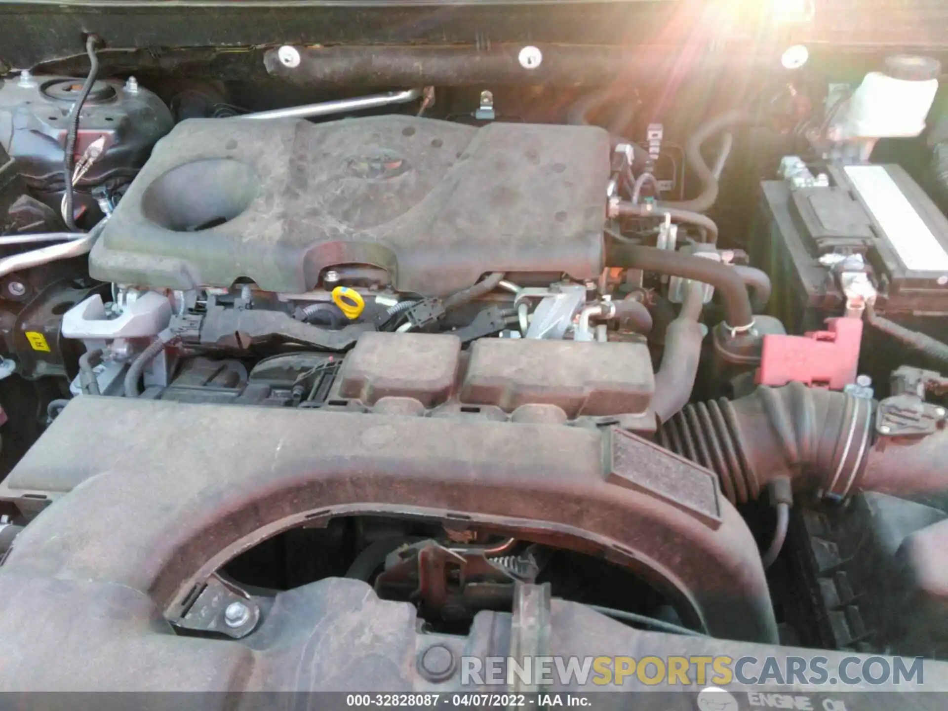 10 Photograph of a damaged car 2T3K1RFV2KW041693 TOYOTA RAV4 2019