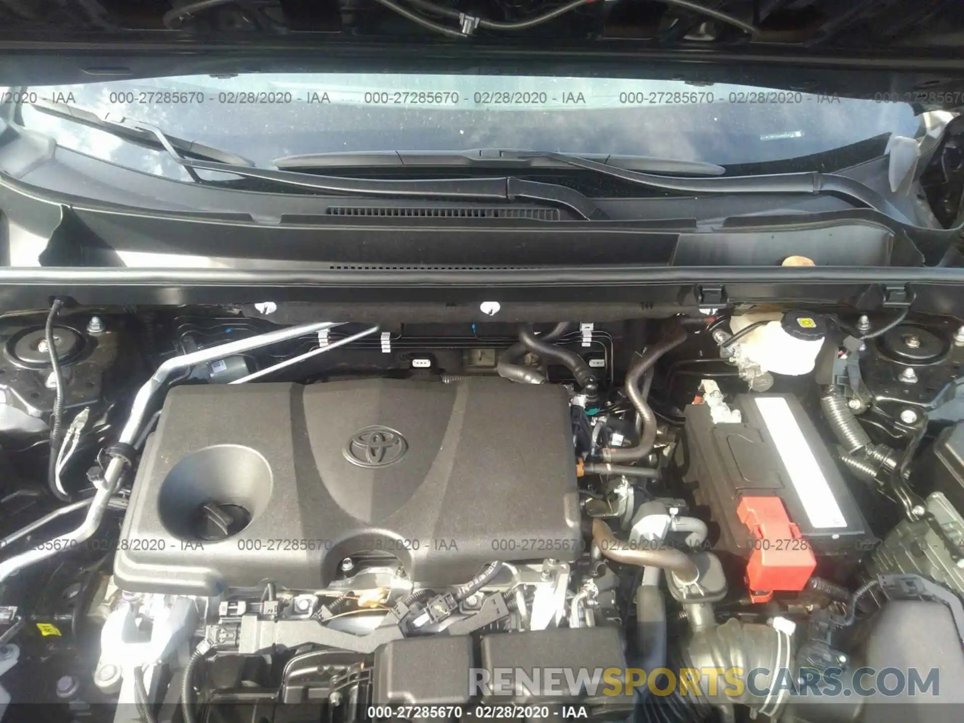 10 Photograph of a damaged car 2T3K1RFV2KW052757 TOYOTA RAV4 2019