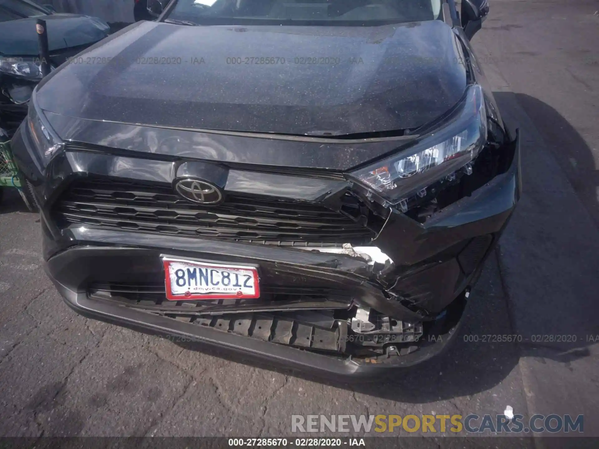 6 Photograph of a damaged car 2T3K1RFV2KW052757 TOYOTA RAV4 2019