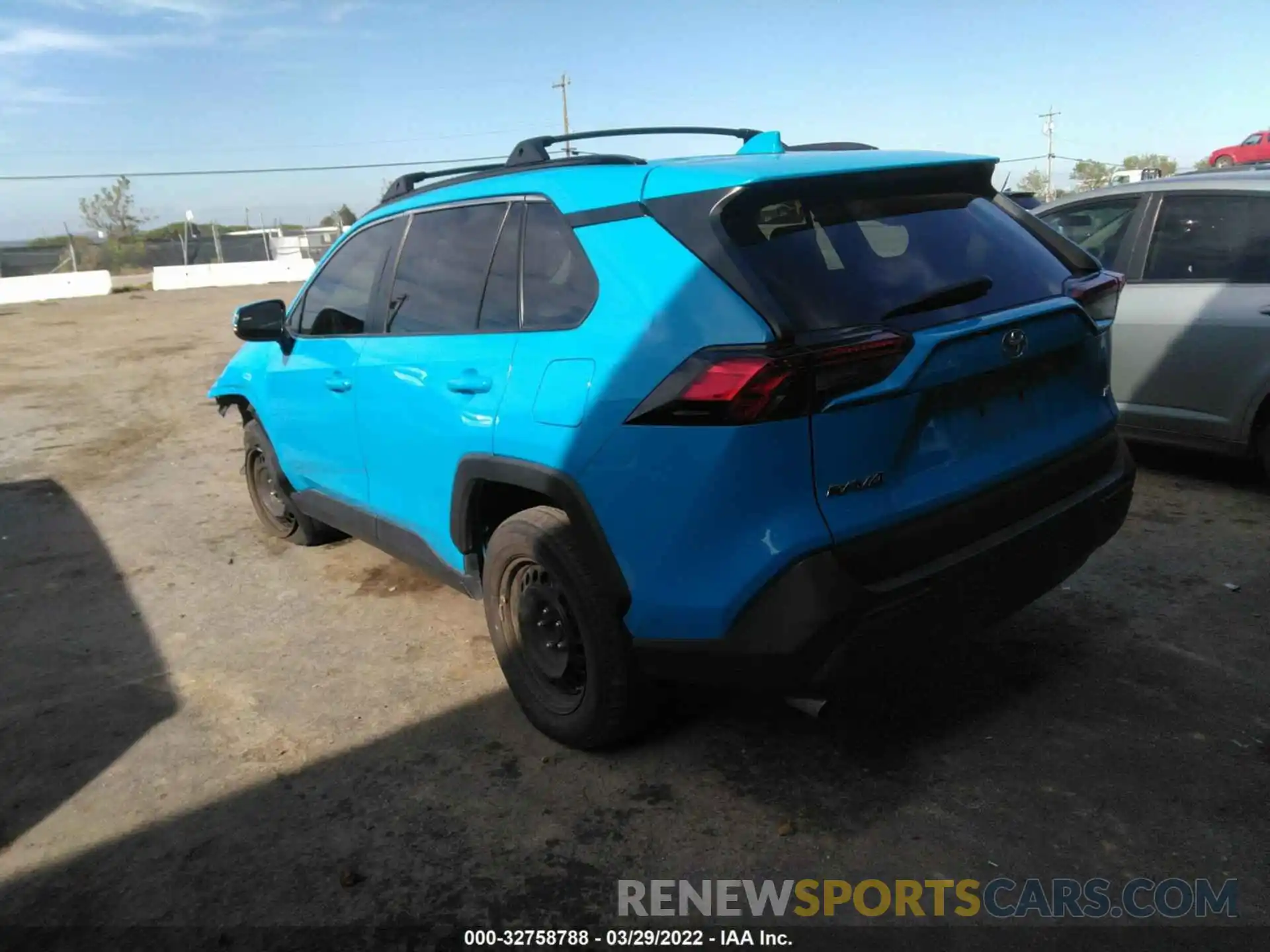 3 Photograph of a damaged car 2T3K1RFV3KC007893 TOYOTA RAV4 2019