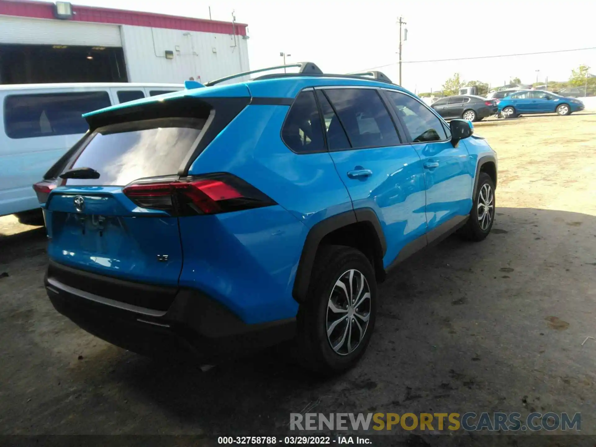 4 Photograph of a damaged car 2T3K1RFV3KC007893 TOYOTA RAV4 2019