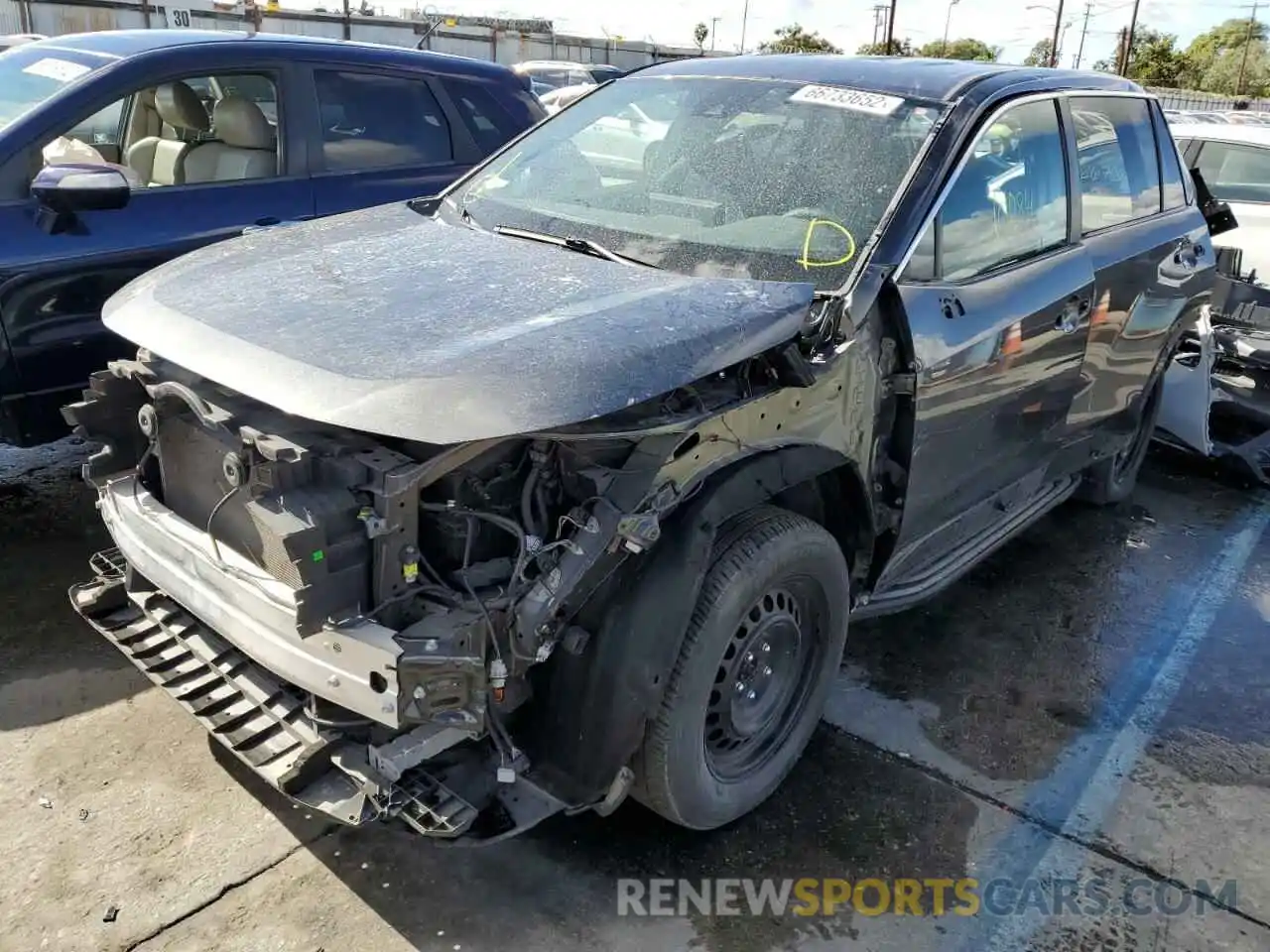 2 Photograph of a damaged car 2T3K1RFV3KC011622 TOYOTA RAV4 2019