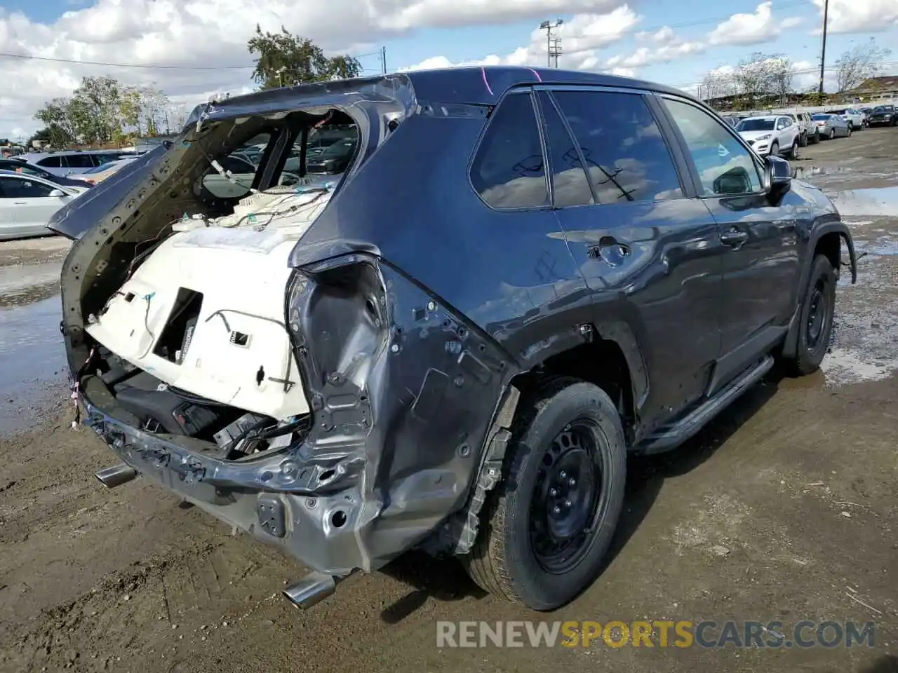 4 Photograph of a damaged car 2T3K1RFV3KC011622 TOYOTA RAV4 2019