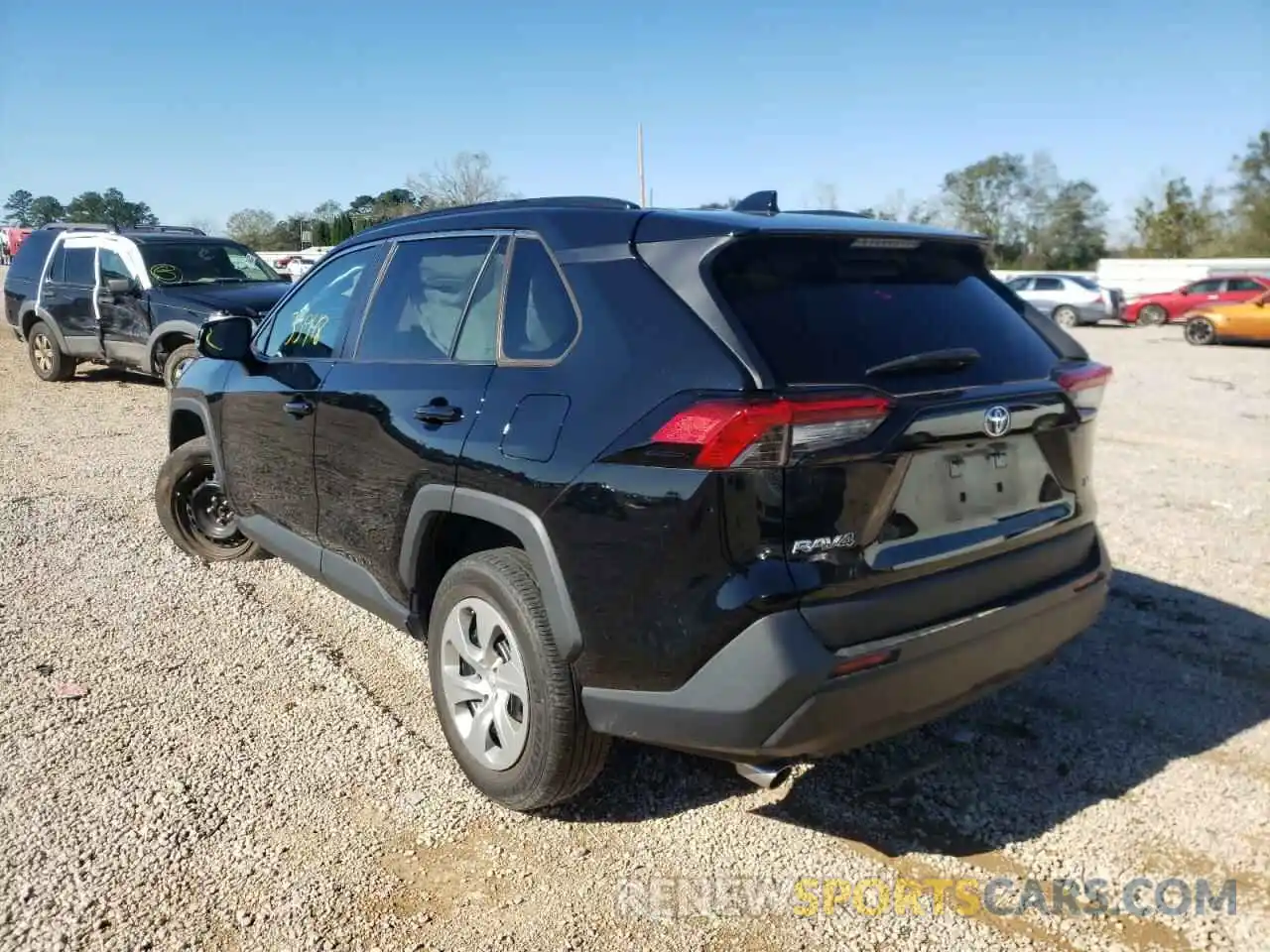 3 Photograph of a damaged car 2T3K1RFV3KW011554 TOYOTA RAV4 2019