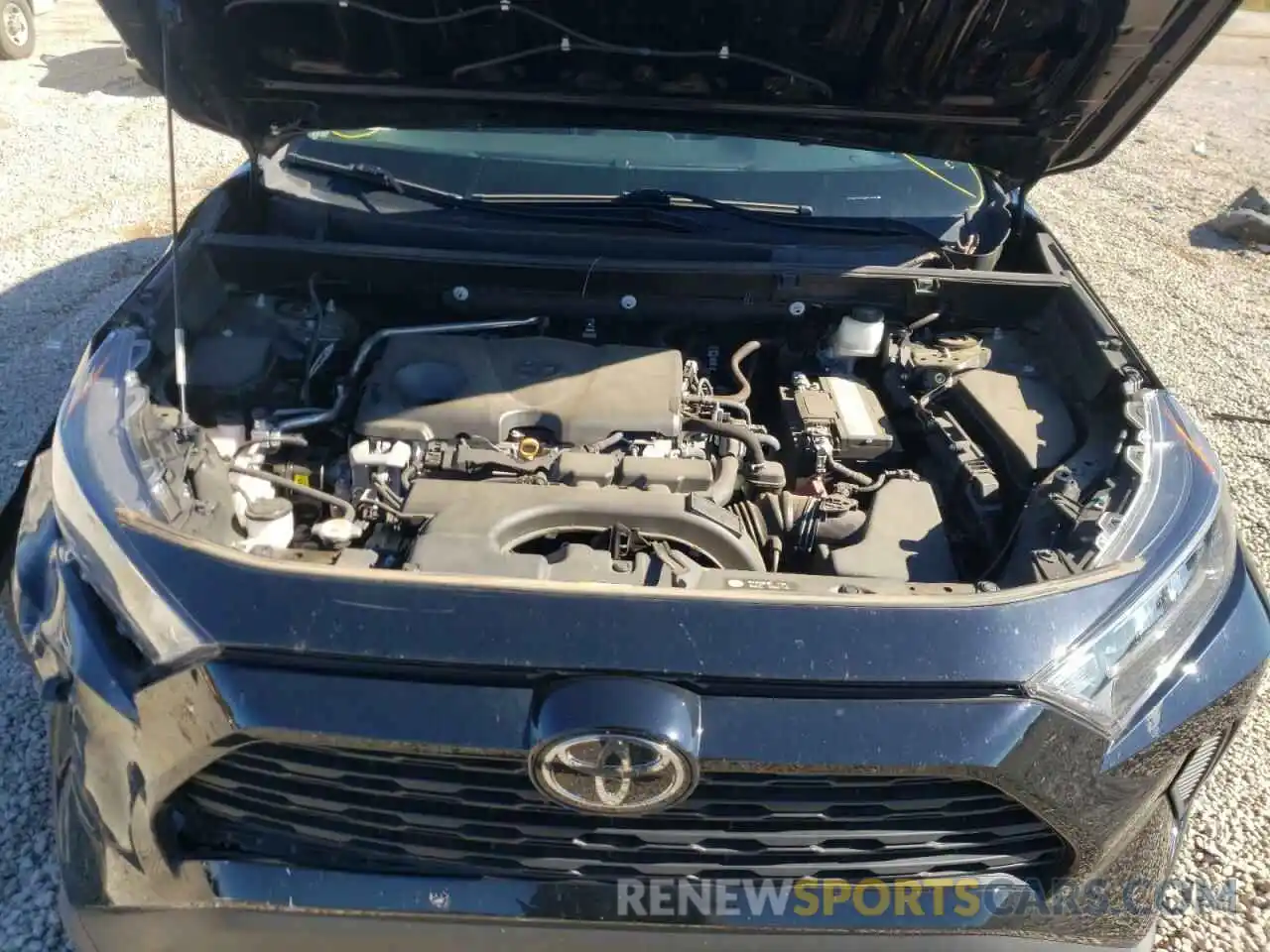 7 Photograph of a damaged car 2T3K1RFV3KW011554 TOYOTA RAV4 2019