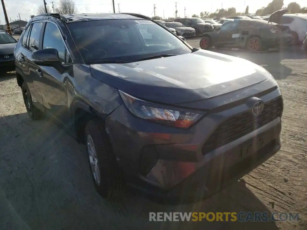 1 Photograph of a damaged car 2T3K1RFV4KC011368 TOYOTA RAV4 2019