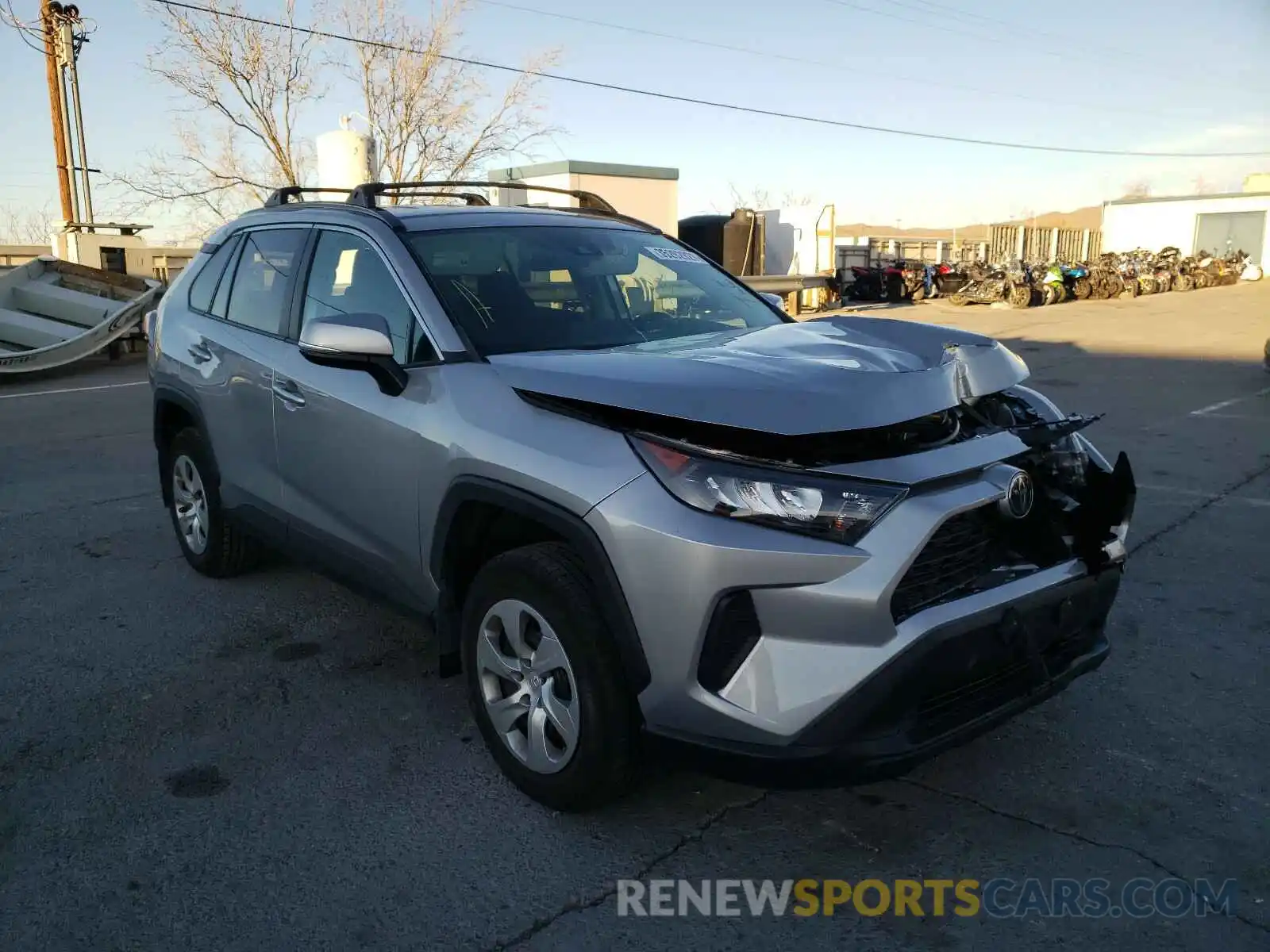 1 Photograph of a damaged car 2T3K1RFV4KC020166 TOYOTA RAV4 2019