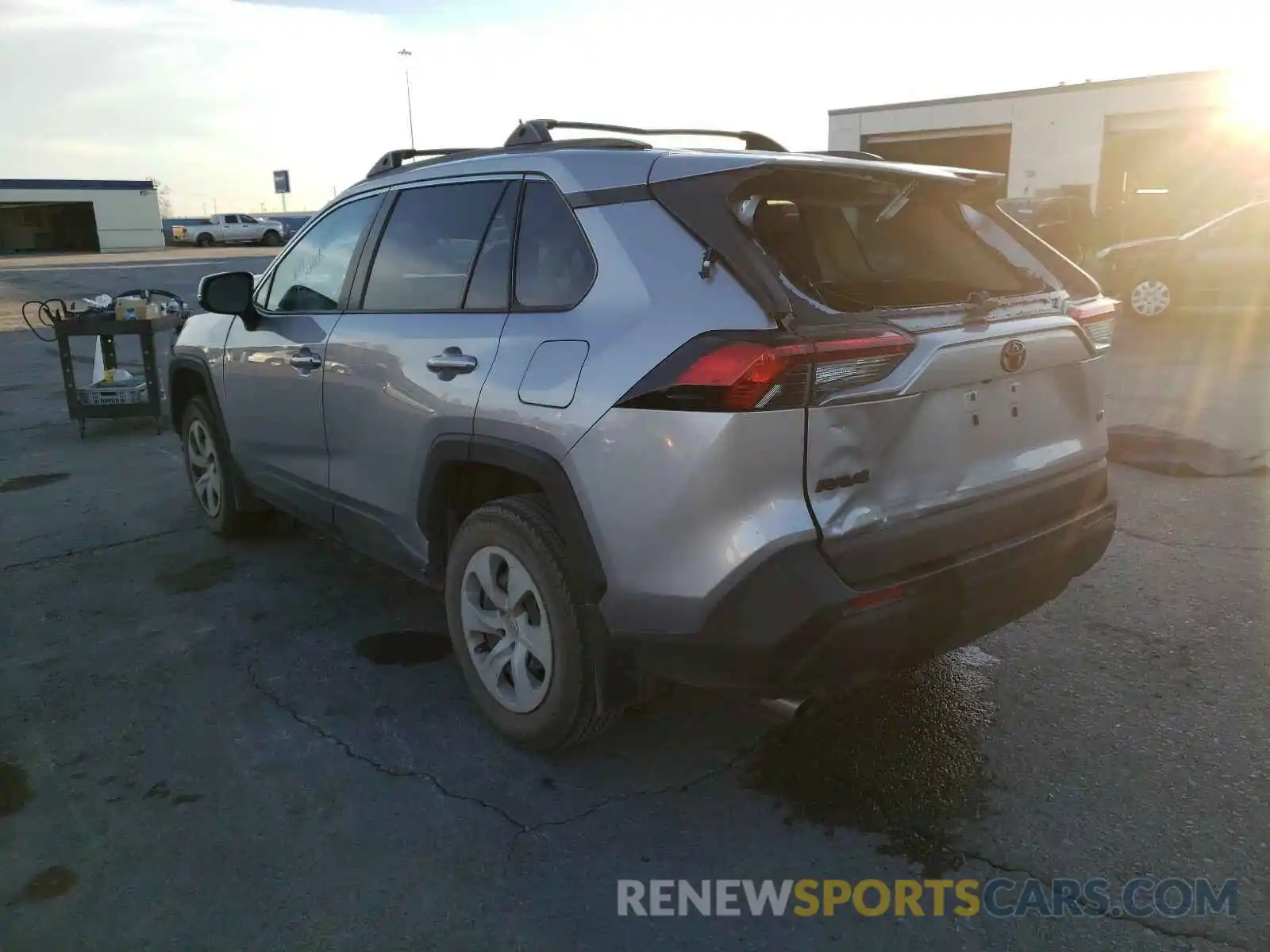 3 Photograph of a damaged car 2T3K1RFV4KC020166 TOYOTA RAV4 2019