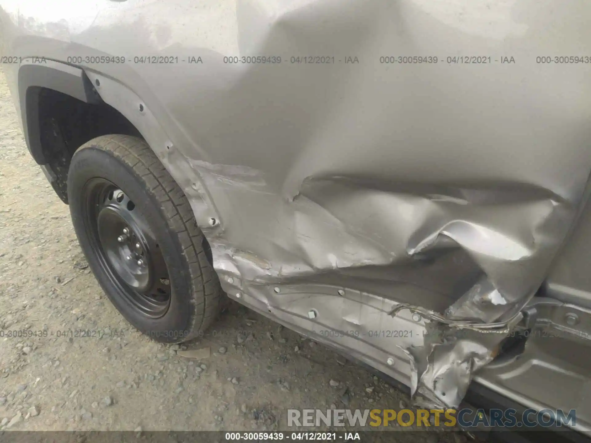 6 Photograph of a damaged car 2T3K1RFV4KW036463 TOYOTA RAV4 2019