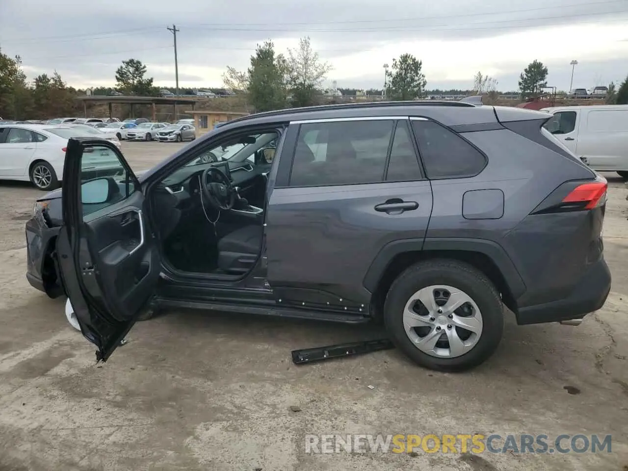 2 Photograph of a damaged car 2T3K1RFV4KW052789 TOYOTA RAV4 2019