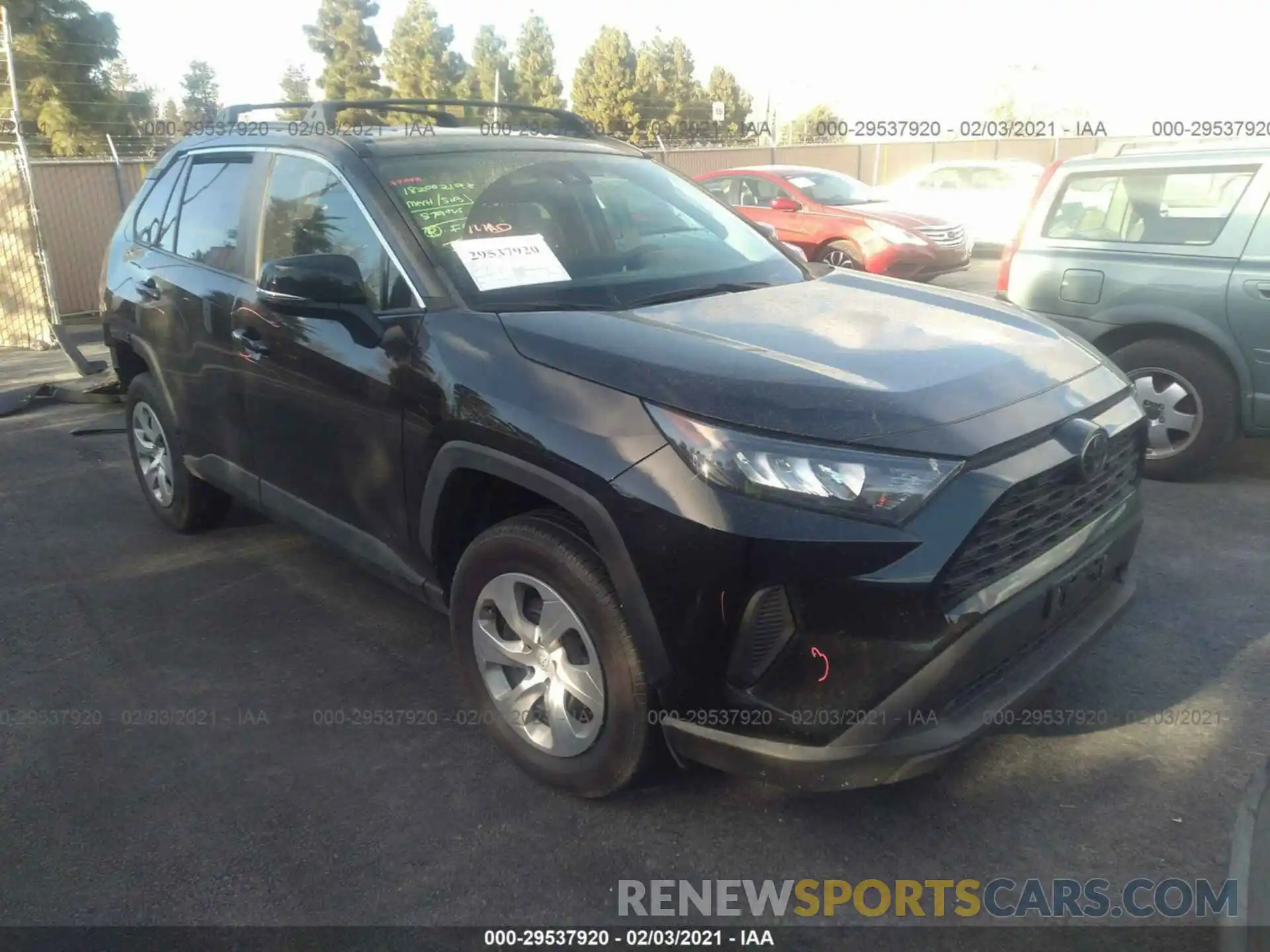 1 Photograph of a damaged car 2T3K1RFV5KC013324 TOYOTA RAV4 2019