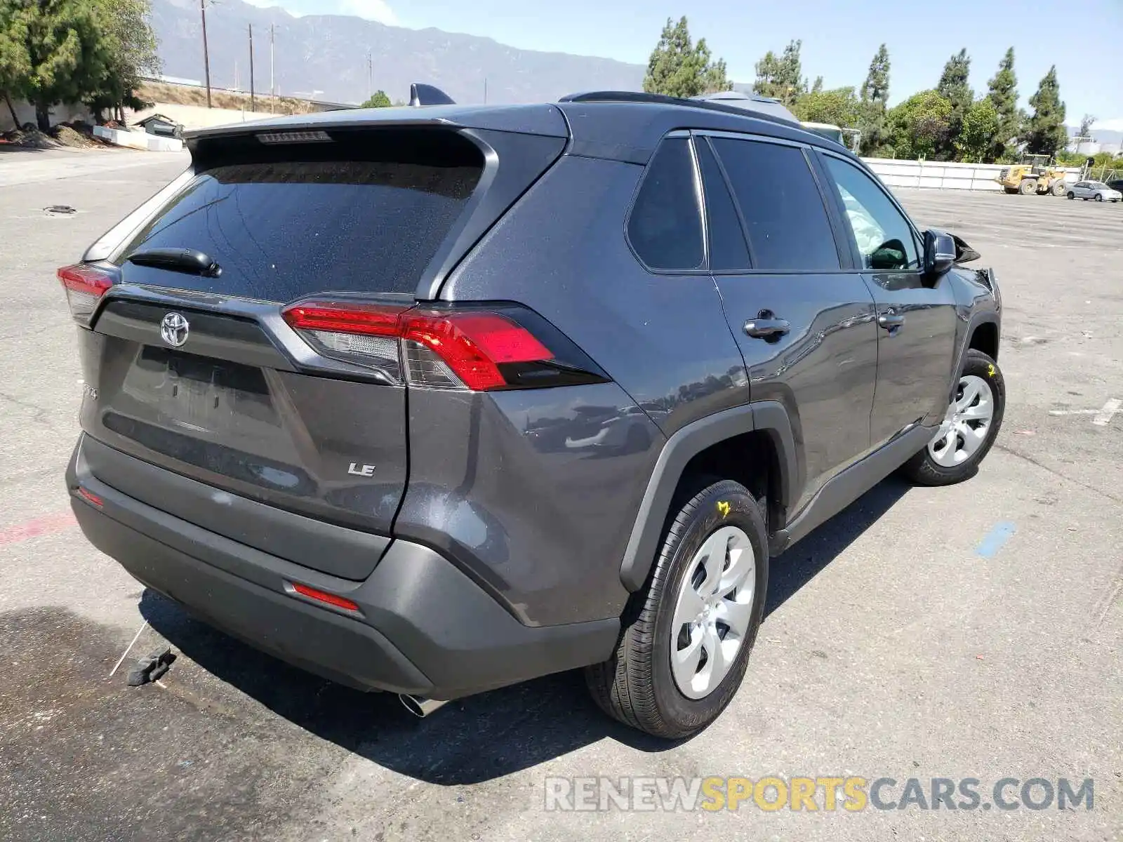 4 Photograph of a damaged car 2T3K1RFV5KC013825 TOYOTA RAV4 2019